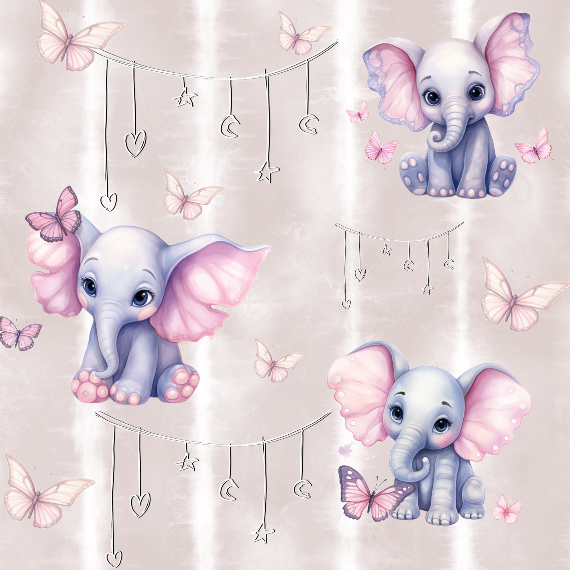 Stoff „Eli Rose“