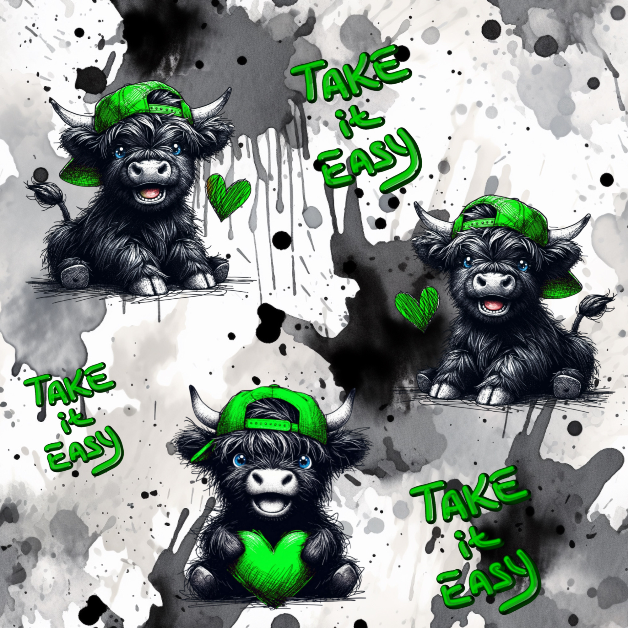 Flauschi „Green Cap Bull“