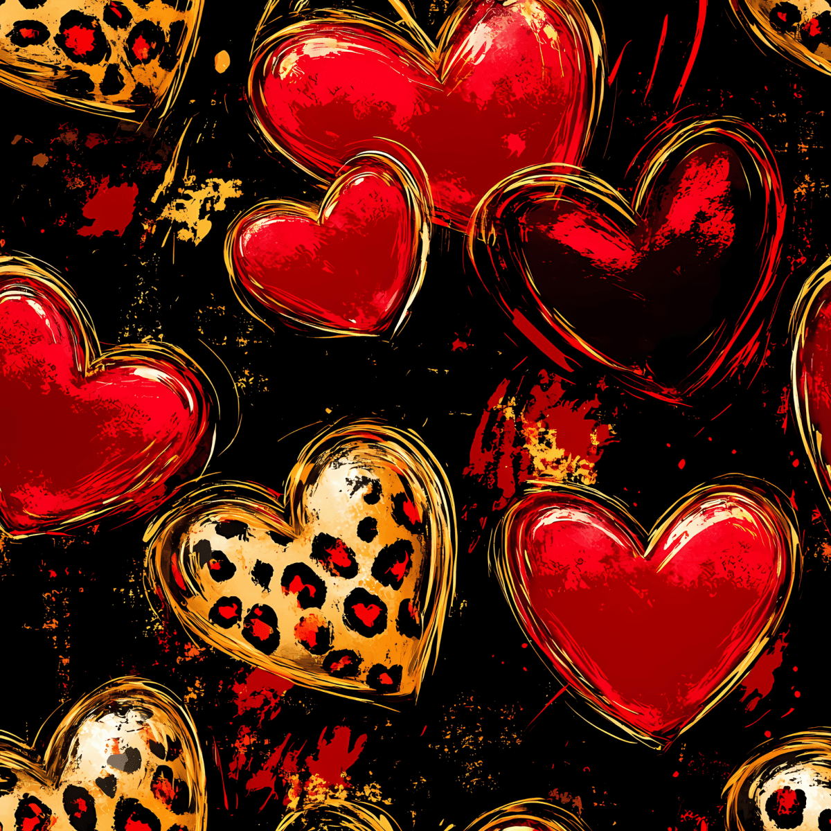 Stoff „Herz“ - Crazy Fabrics