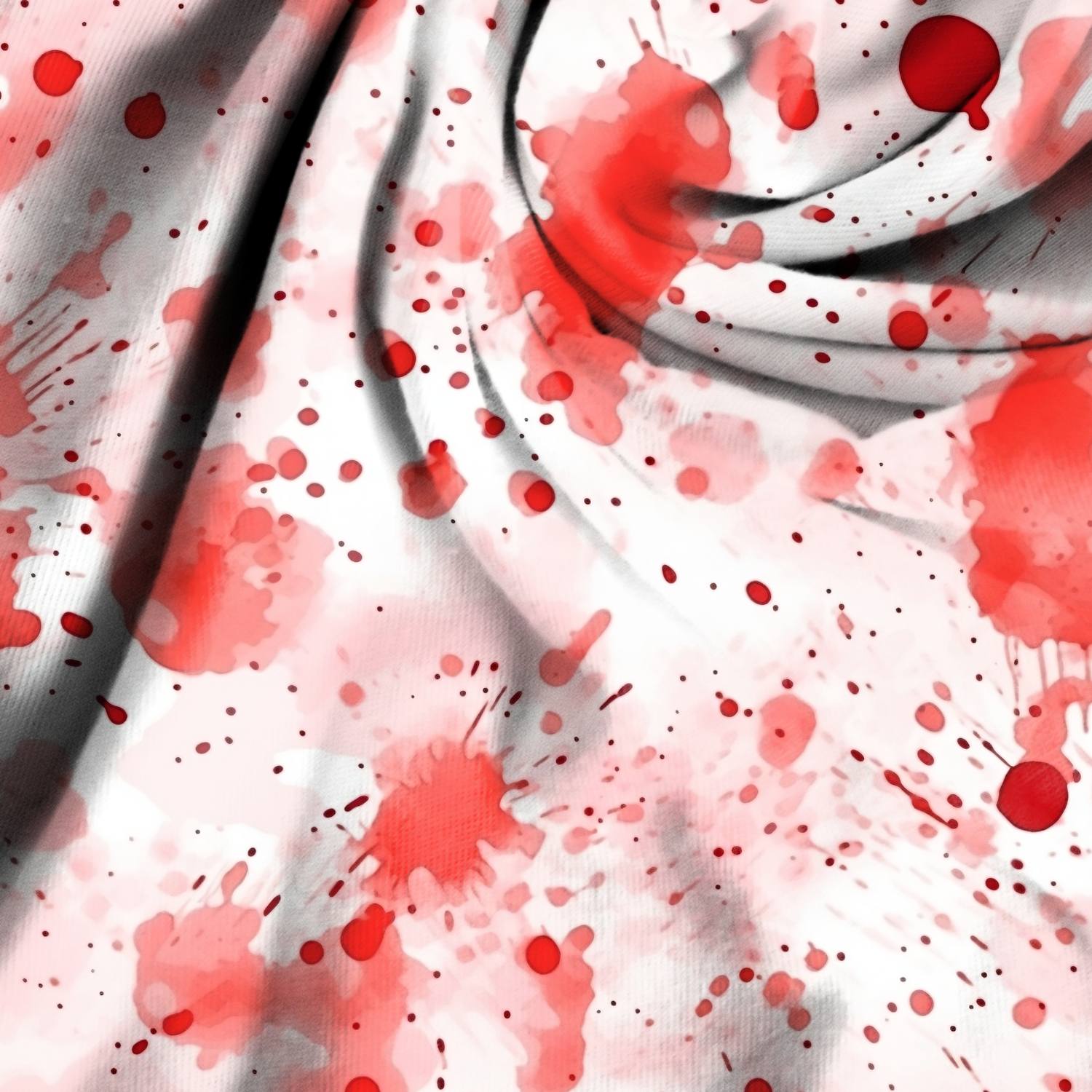 Stoff "Splash rot“