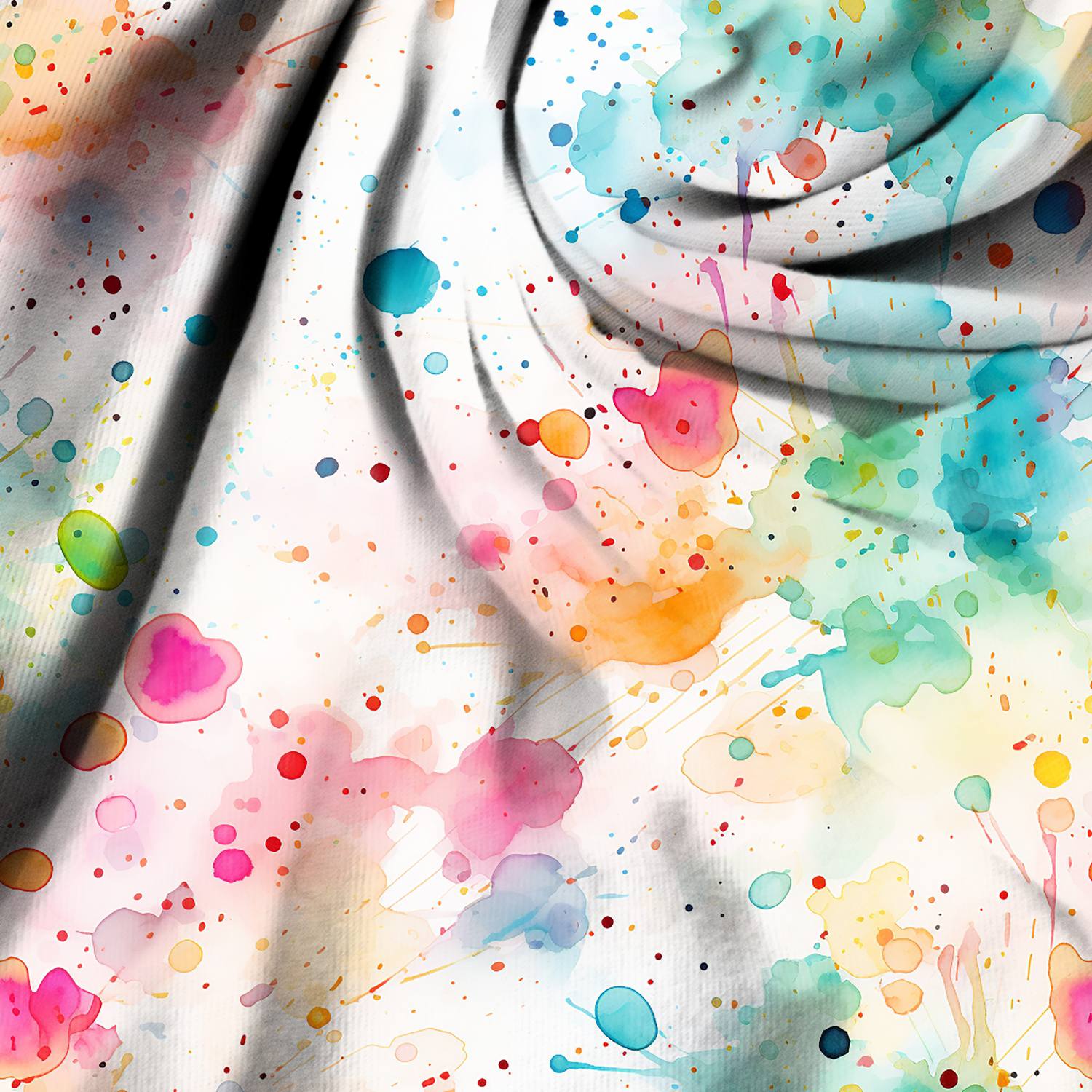 Stoff "Splash Rainbow“
