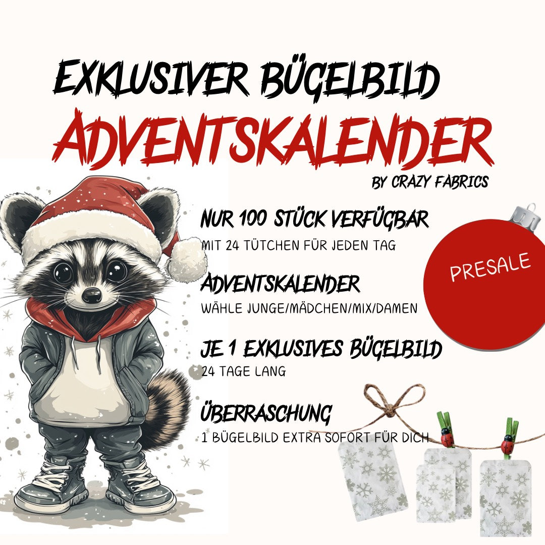 ADVENTSKALENDER 2025 – BÜGELBILDER