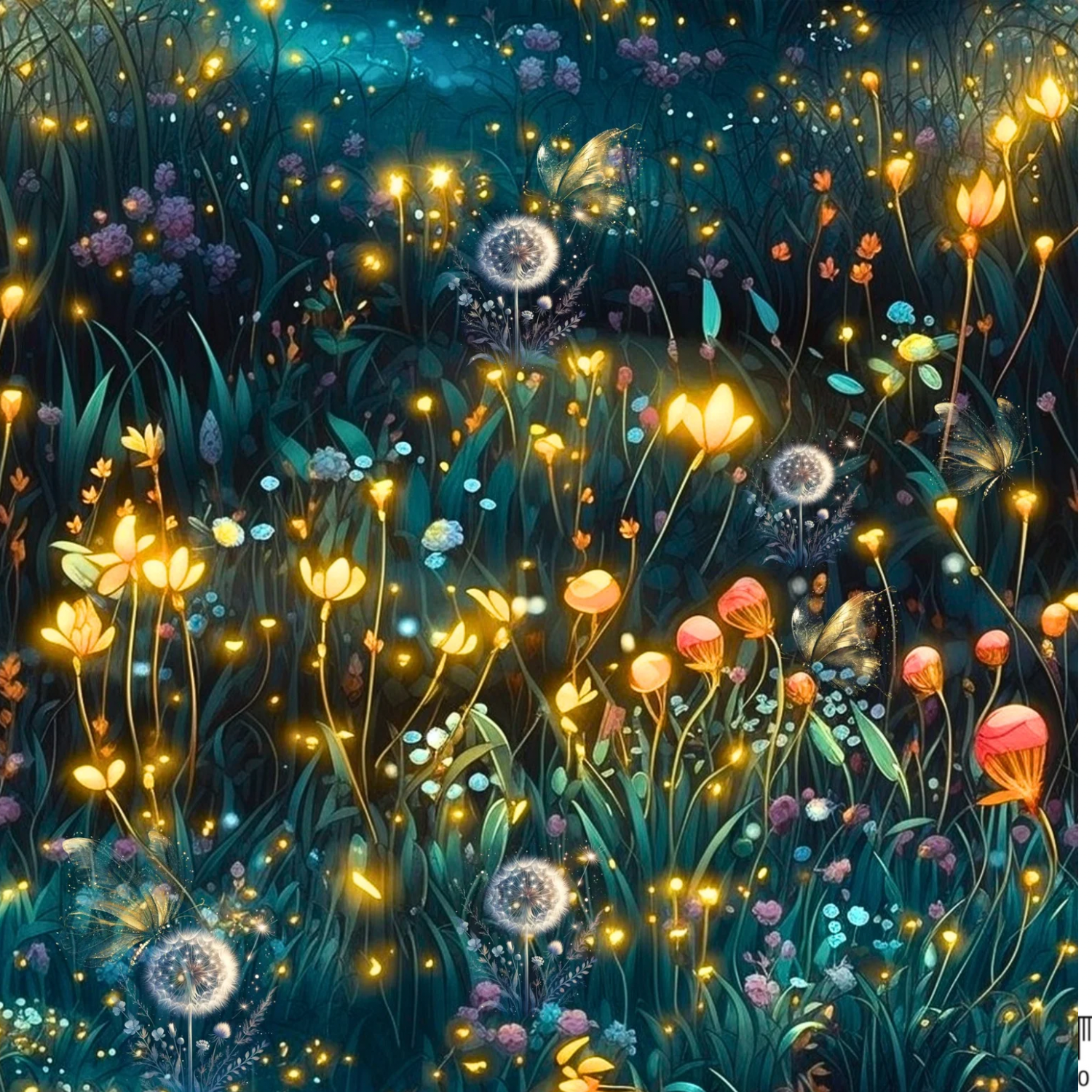 Stoff „Blumenmeer“