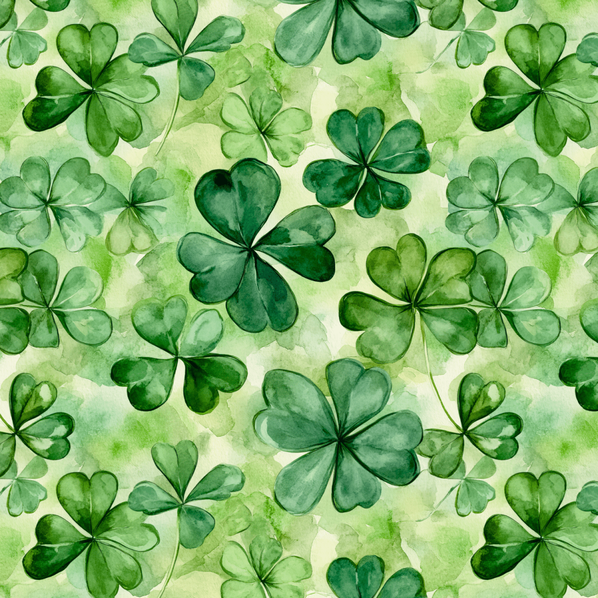 Stoff „Kleeblätter“ - Crazy Fabrics