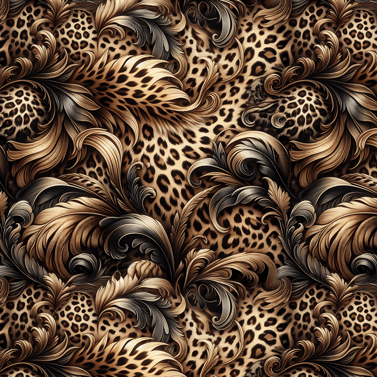 Stoff „Leo Locke“ - Crazy Fabrics