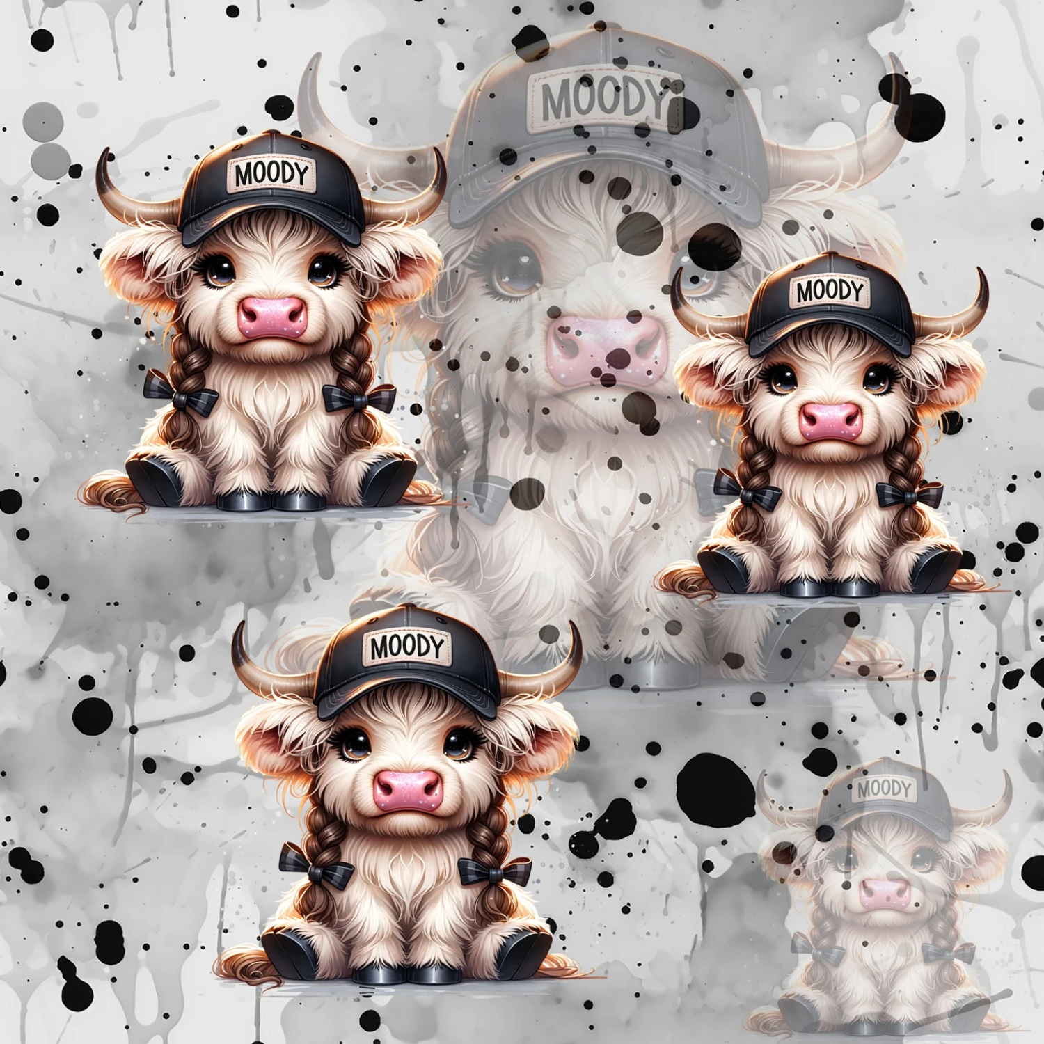 Stoff „Moody“