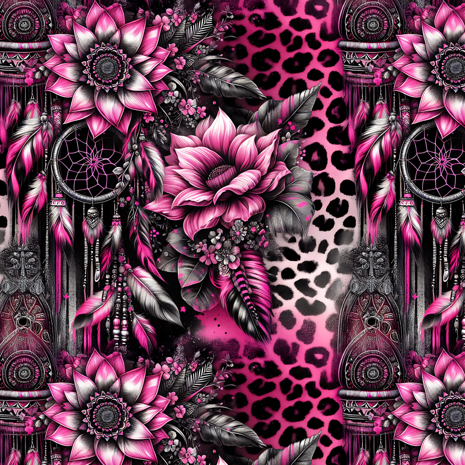 Flauschi „Pink Flowers“