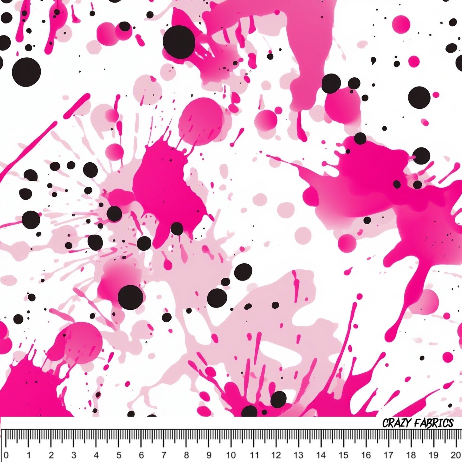Stoff "Splash Pink“