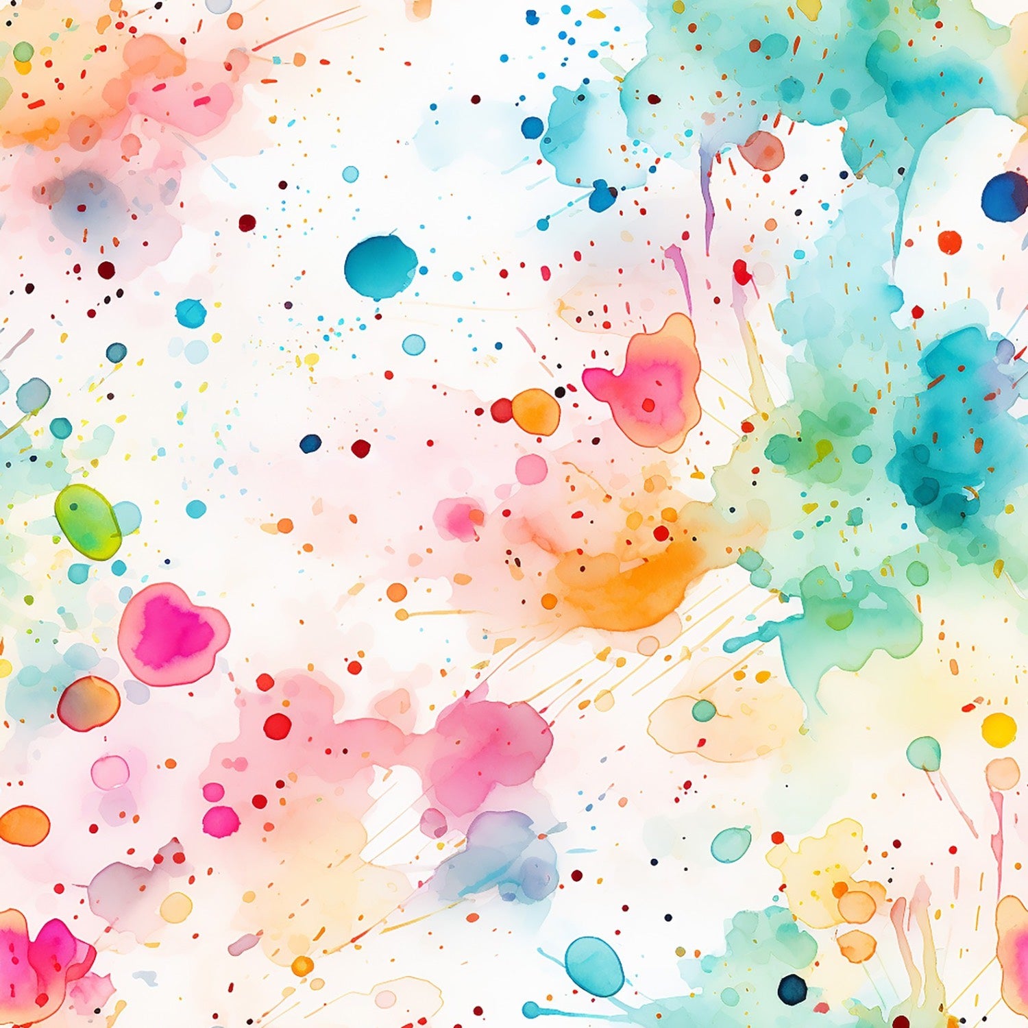 Stoff "Splash Rainbow“