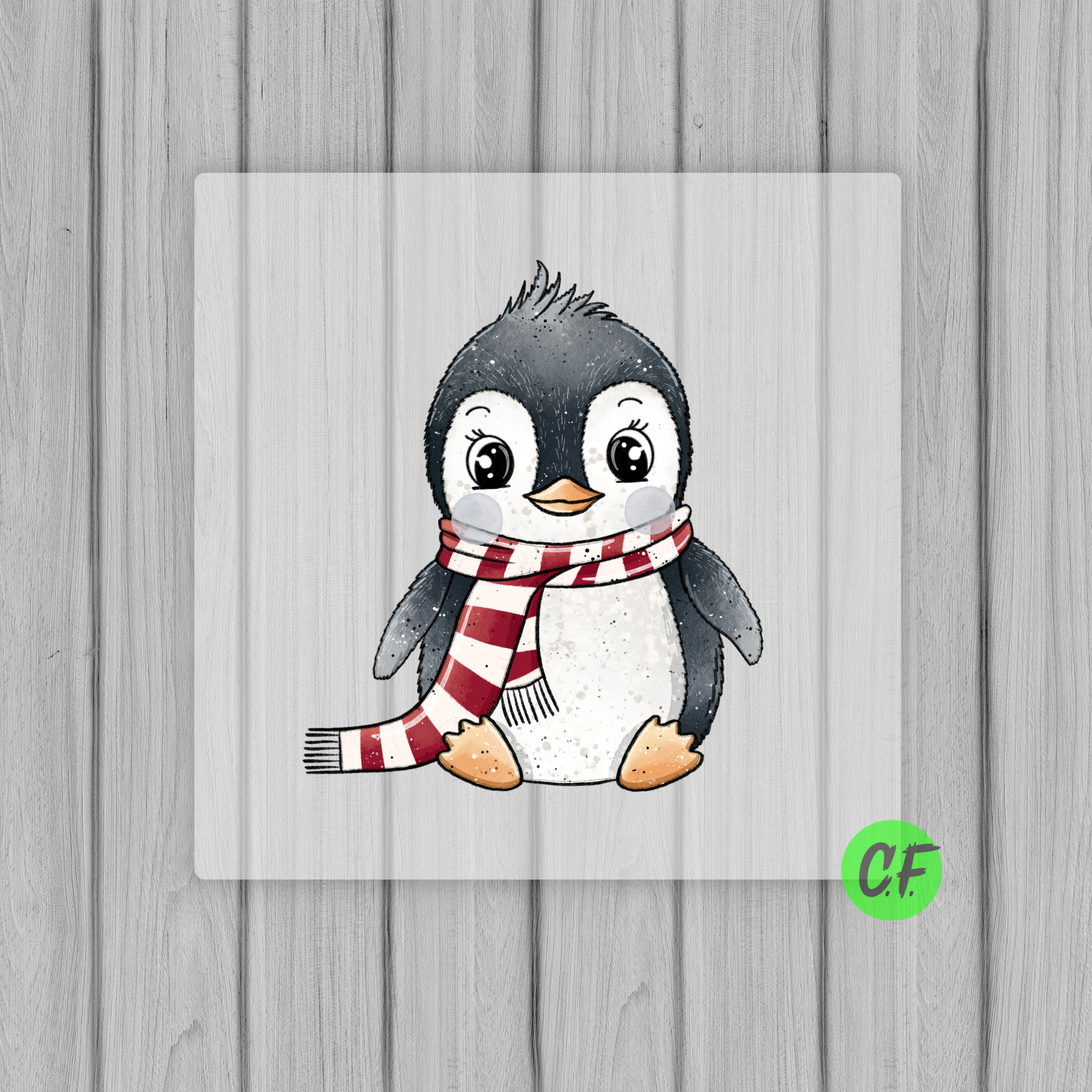 Rub On „Pinguin Sripe“