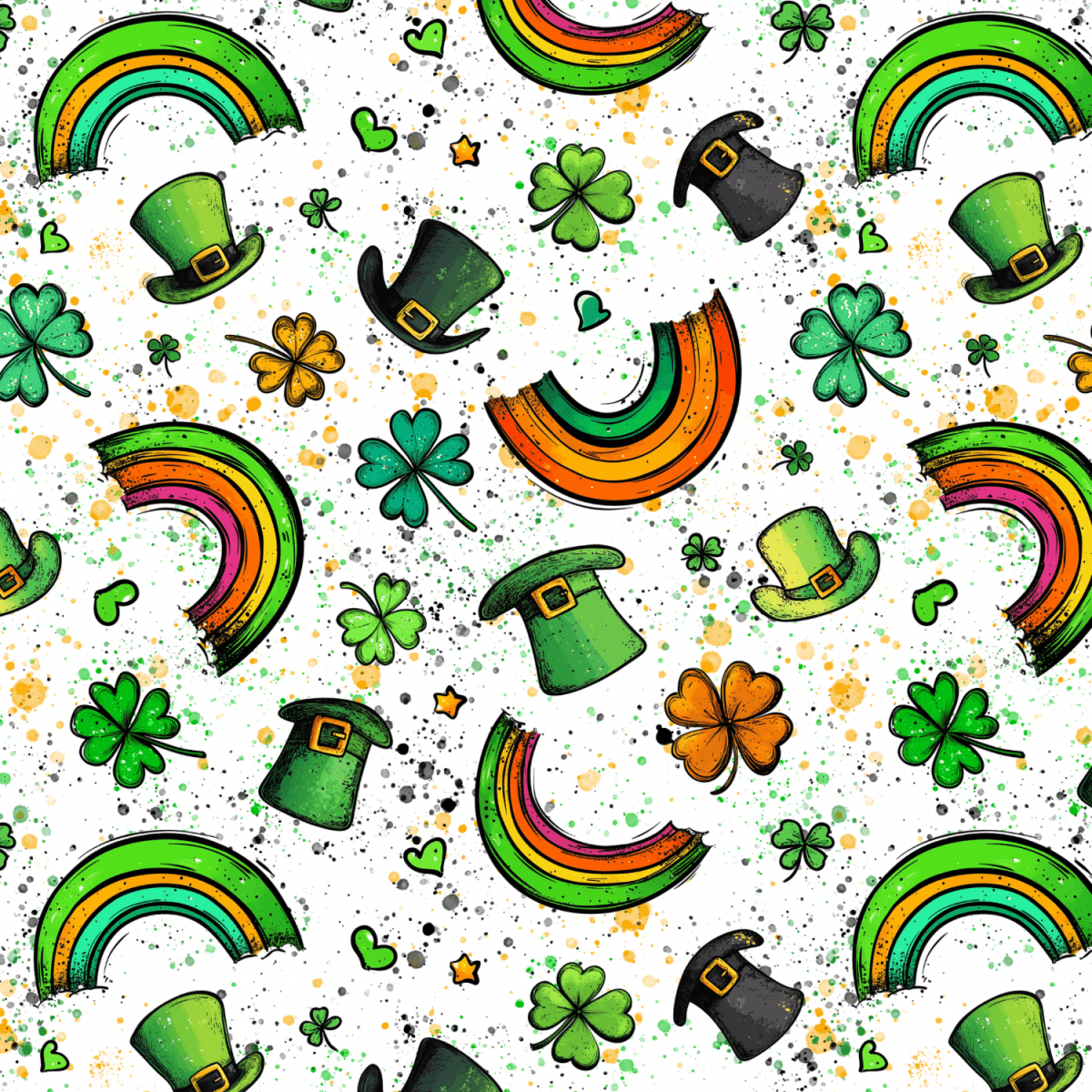 Stoff „Good Luck“ - Crazy Fabrics