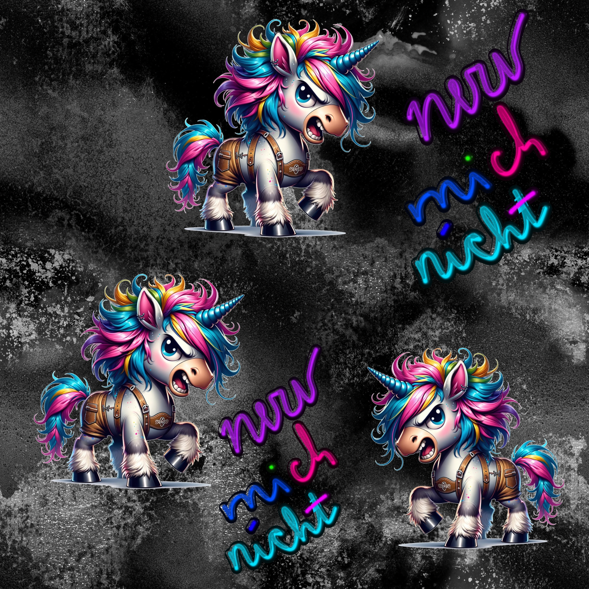 Stoff „Nerv mich nicht“