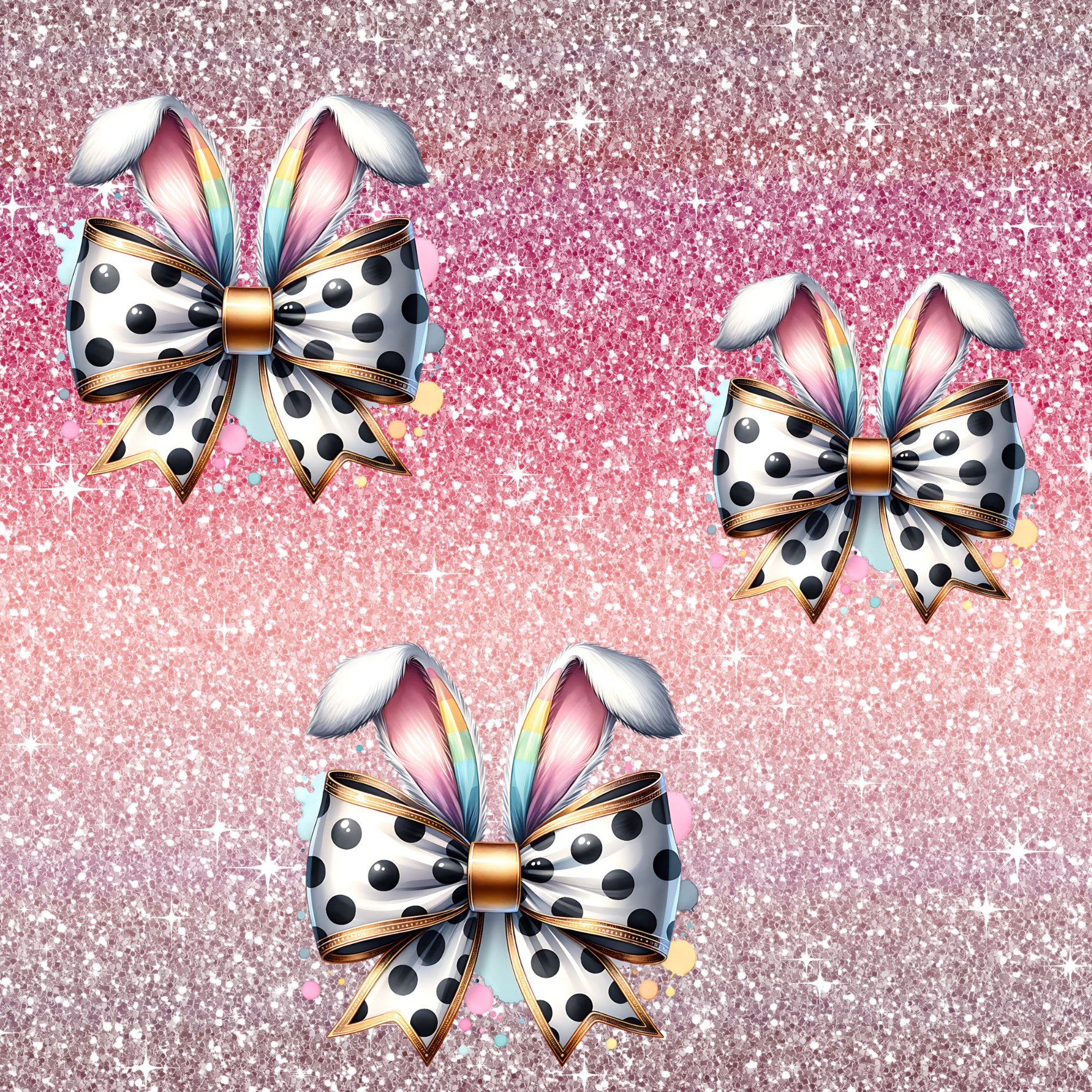 Stoff „Schleife mit Ohren“