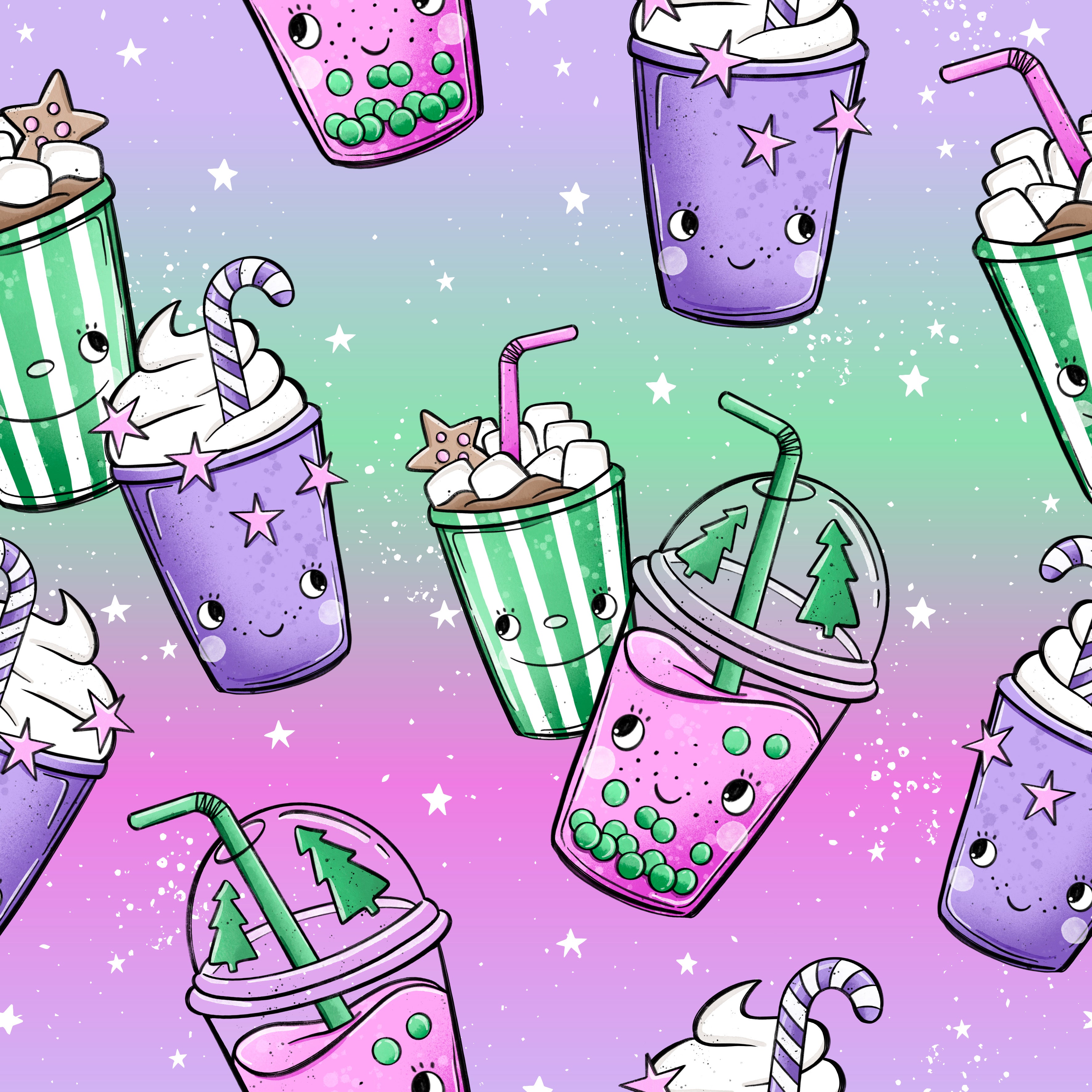 Flauschi „Cups bunt“