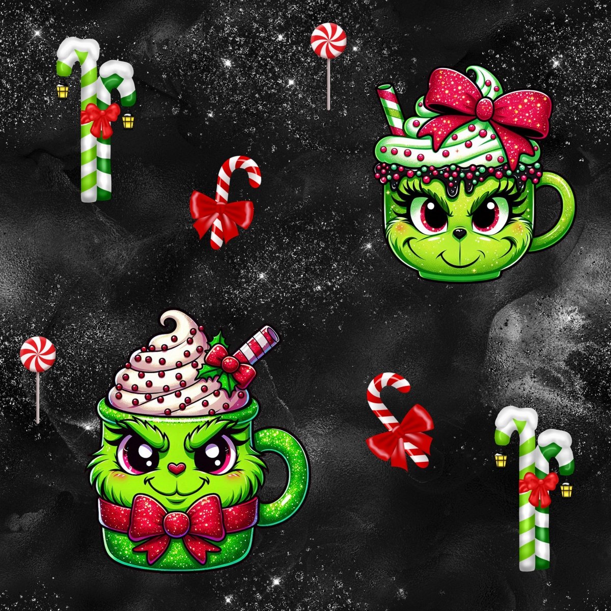 Stoff „X - Mas Tee“ - Crazy Fabrics