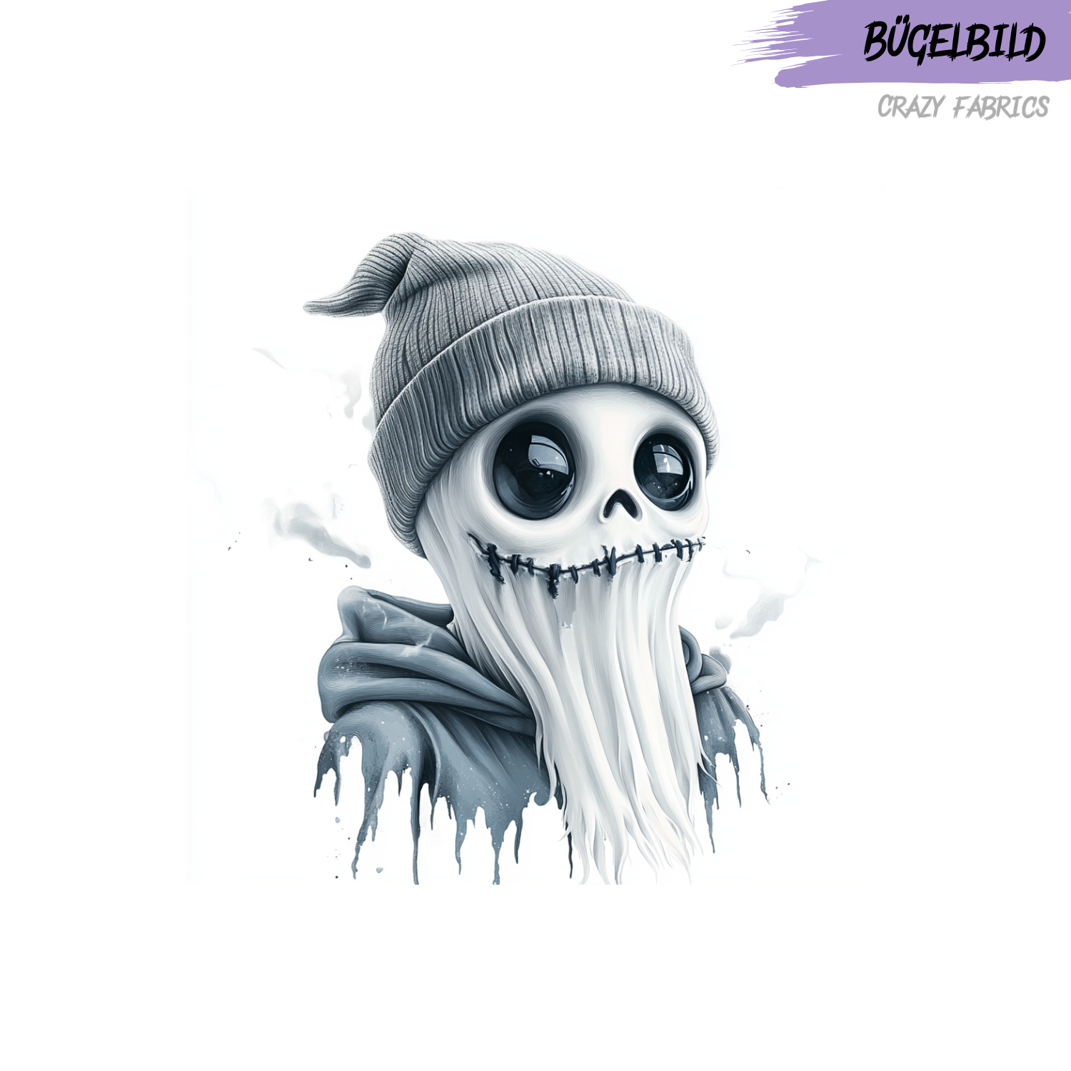 Bügelbild „Halloween Ghost“