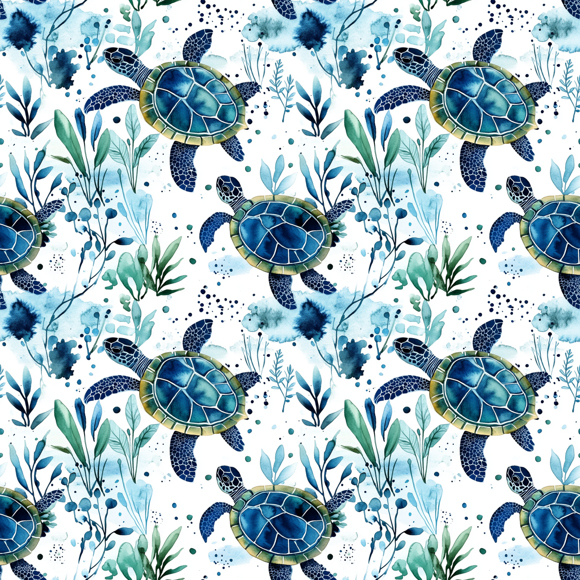 Stoff „Turtle Love“