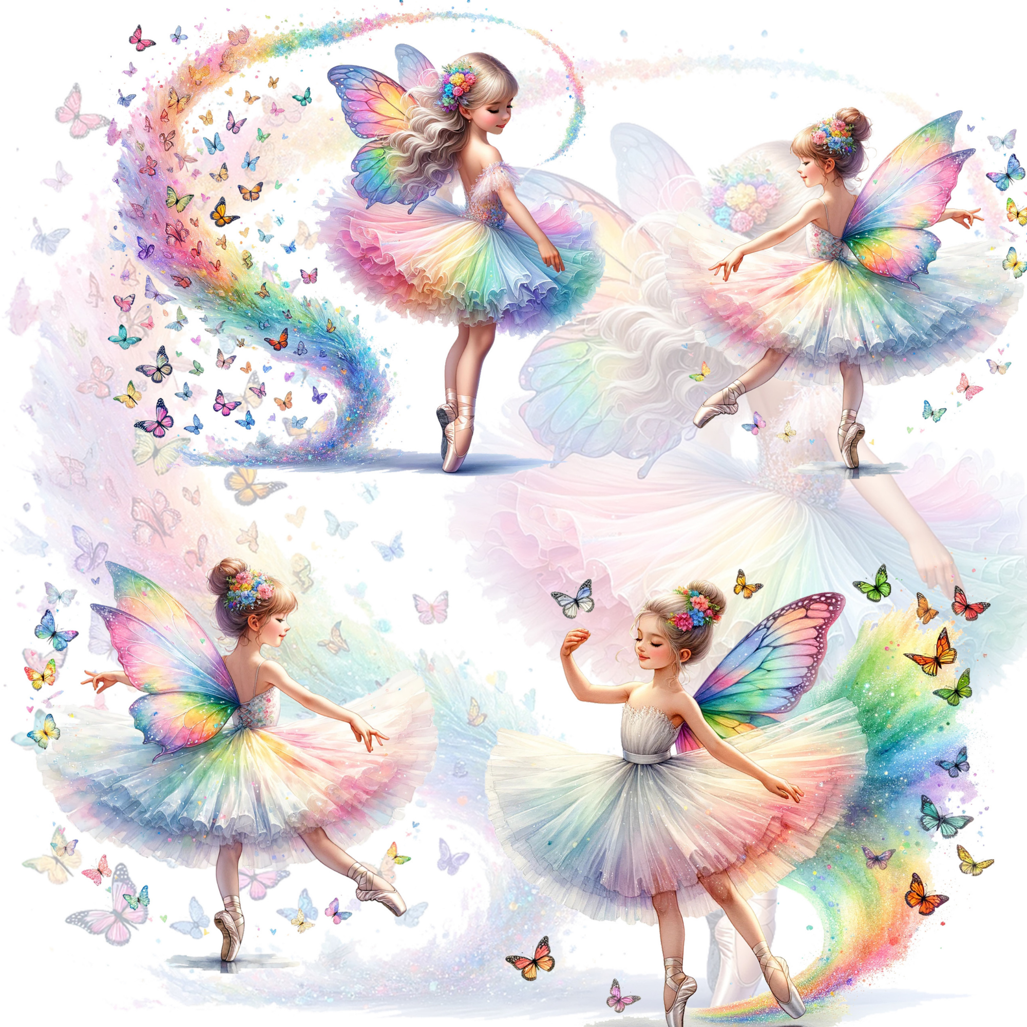 Stoff „Lovely Ballerina“