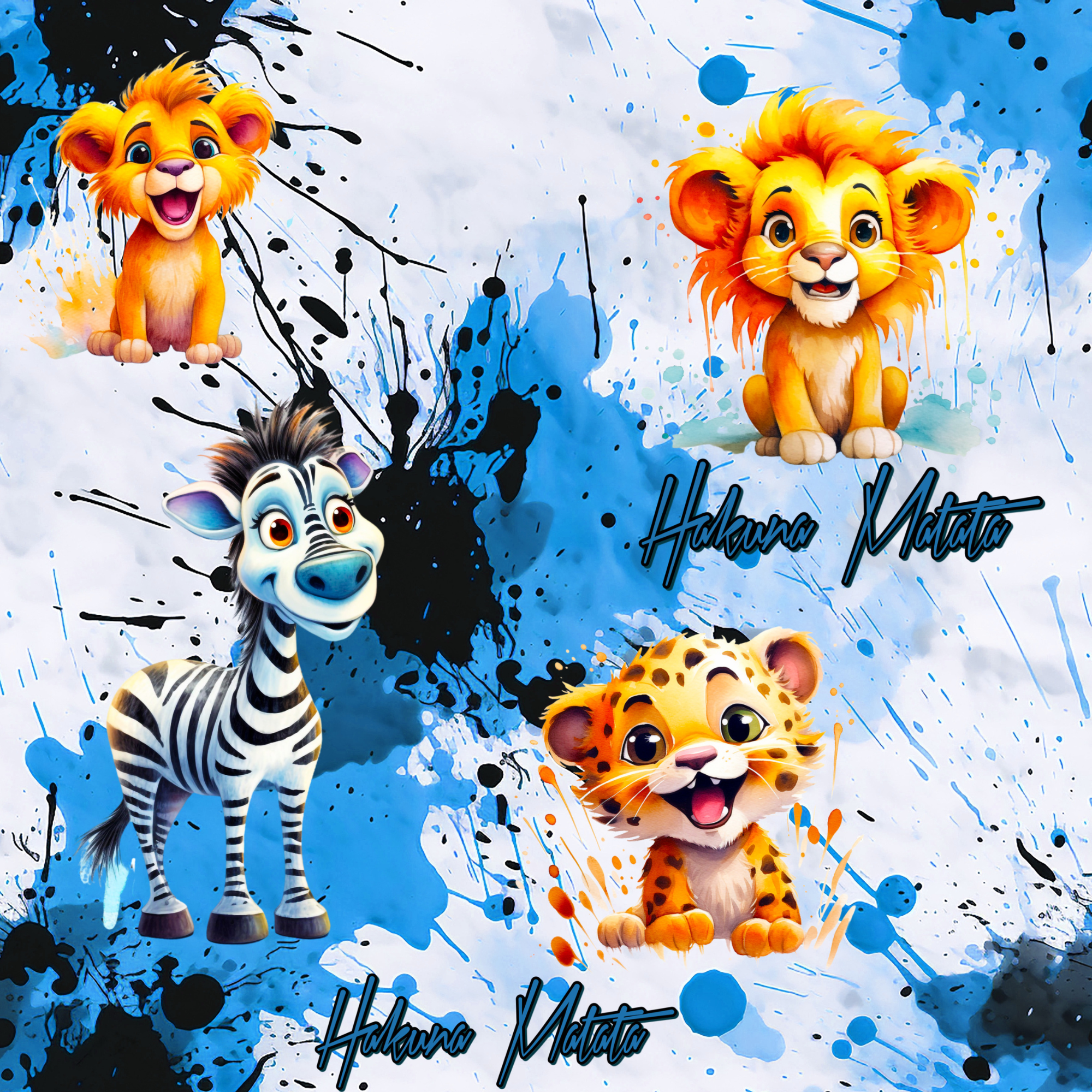 Stoff „Hakuna Matata“