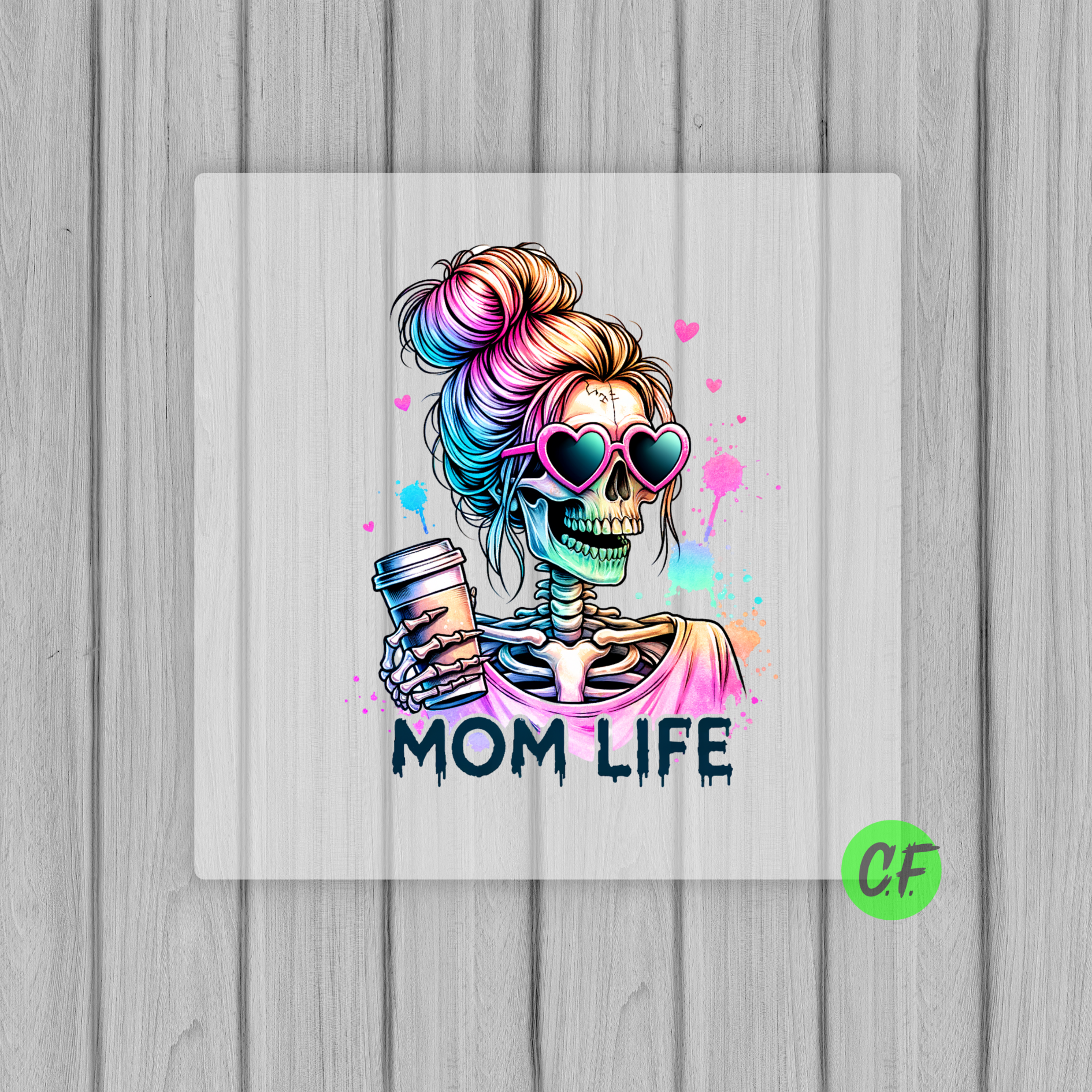 Rub On  „Mom Life“