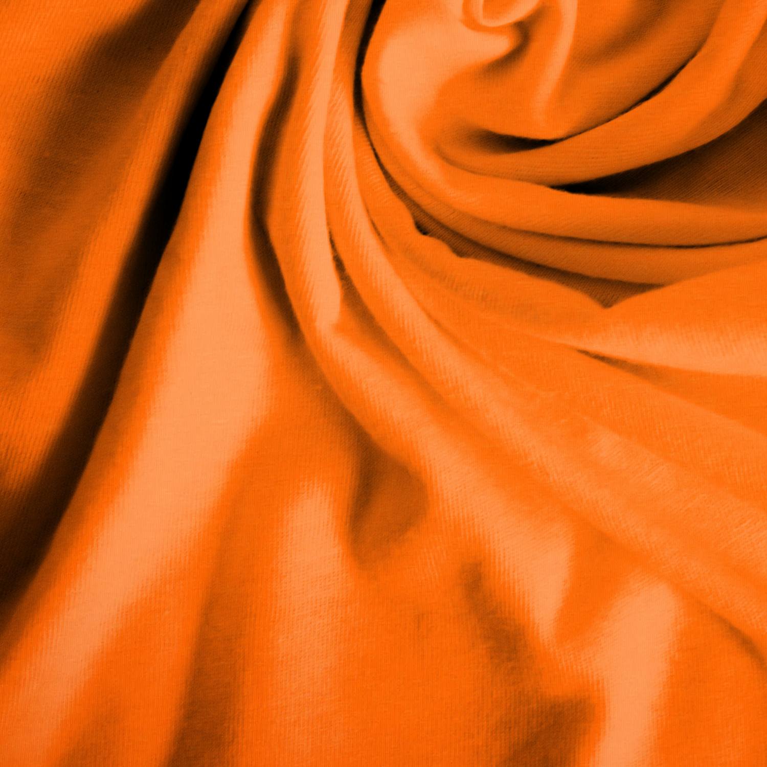 Jersey Stoff Orange
