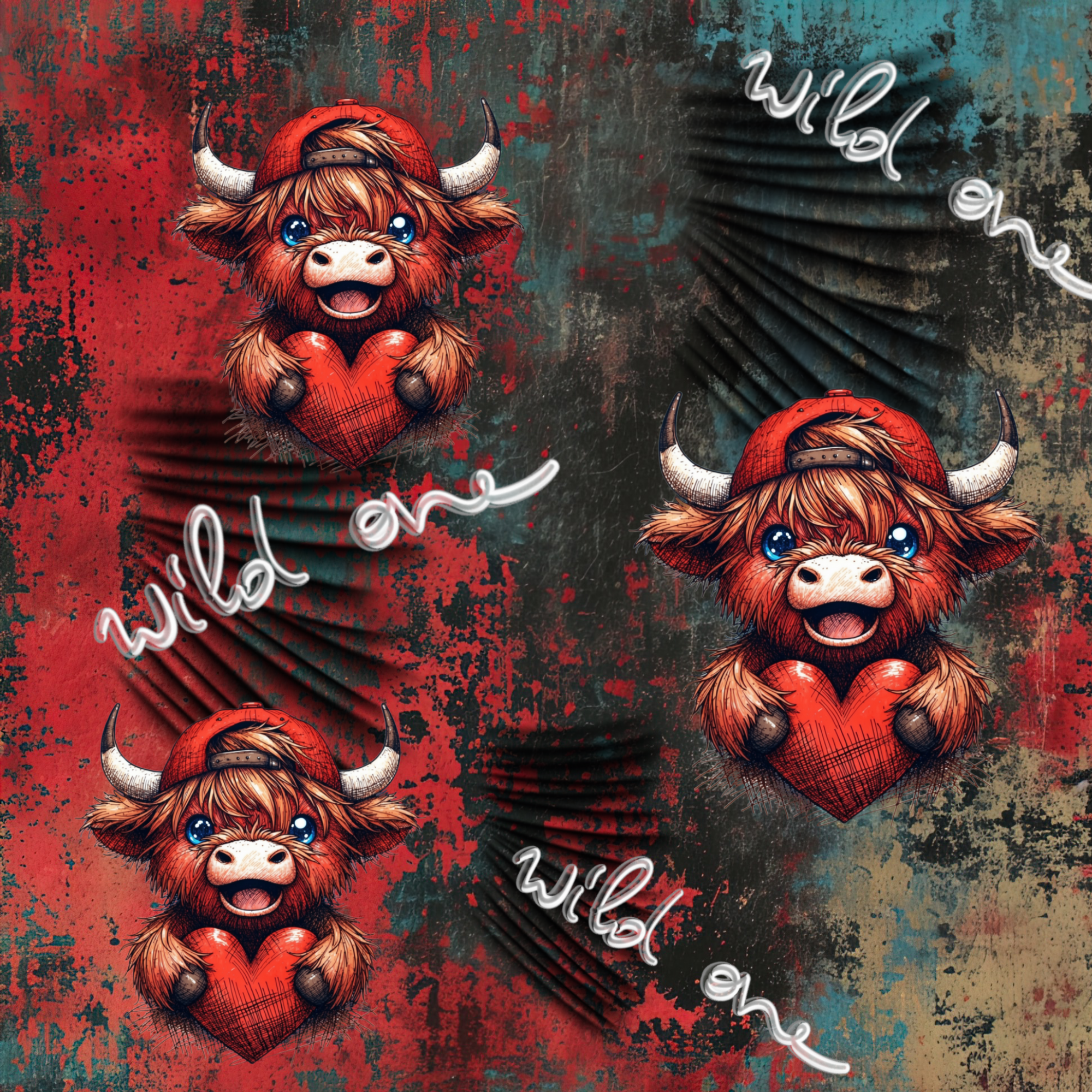 Stoff „wild one“