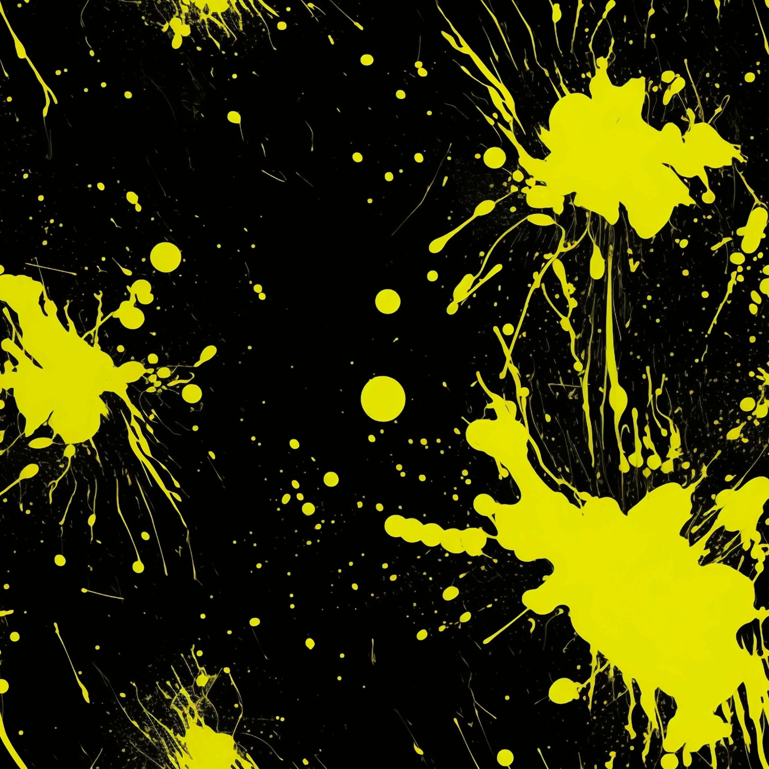 Stoff „ Splash schwarz gelb“