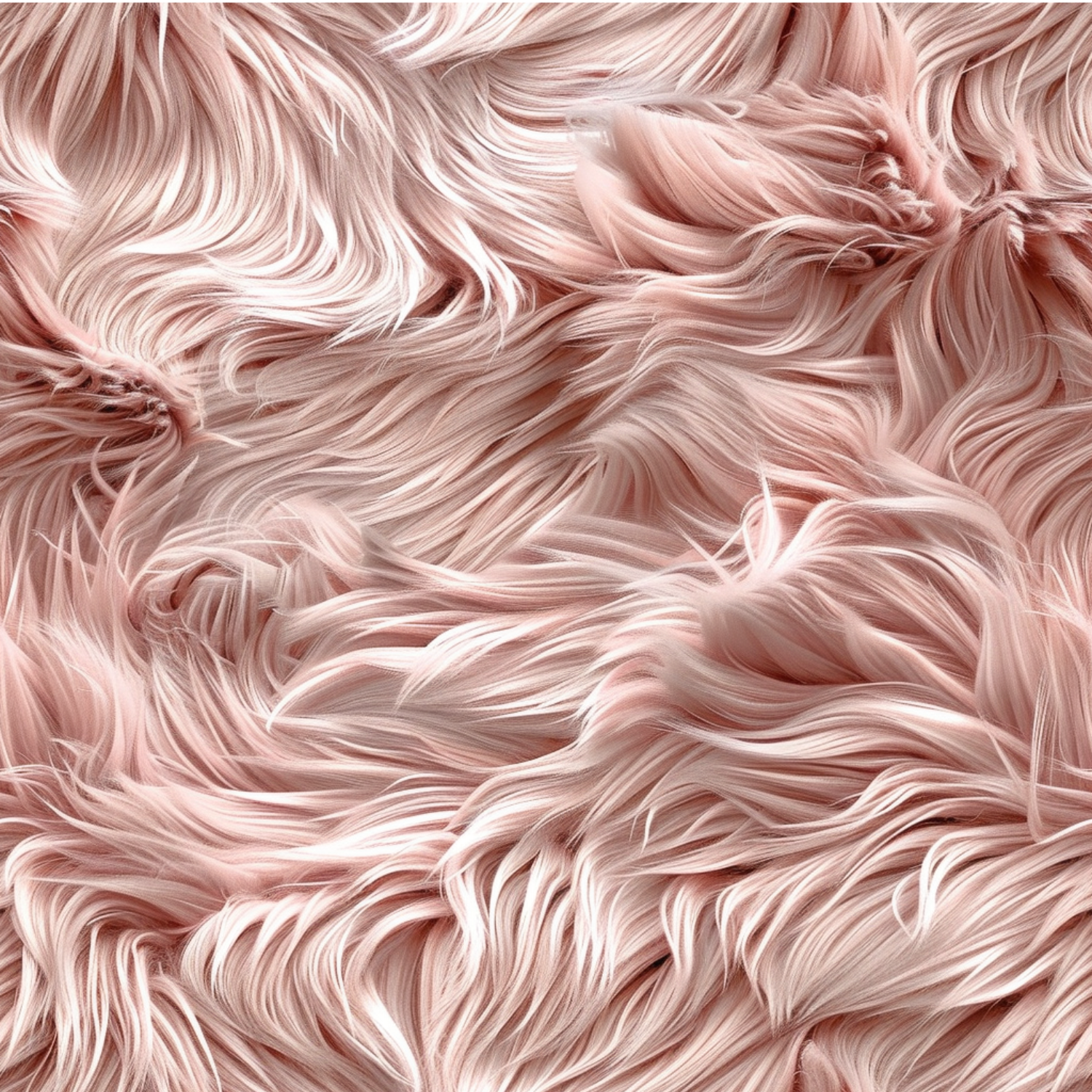 Stoff „Rosa Wuschel“