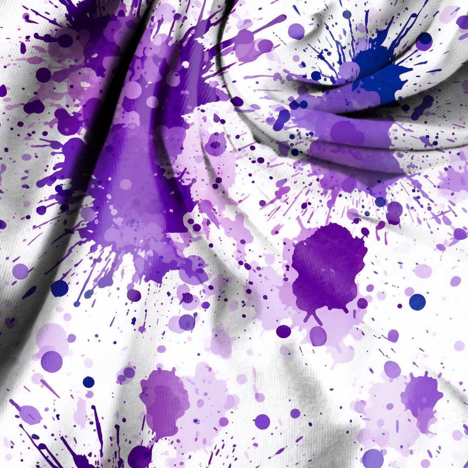 Stoff "Splash violett“