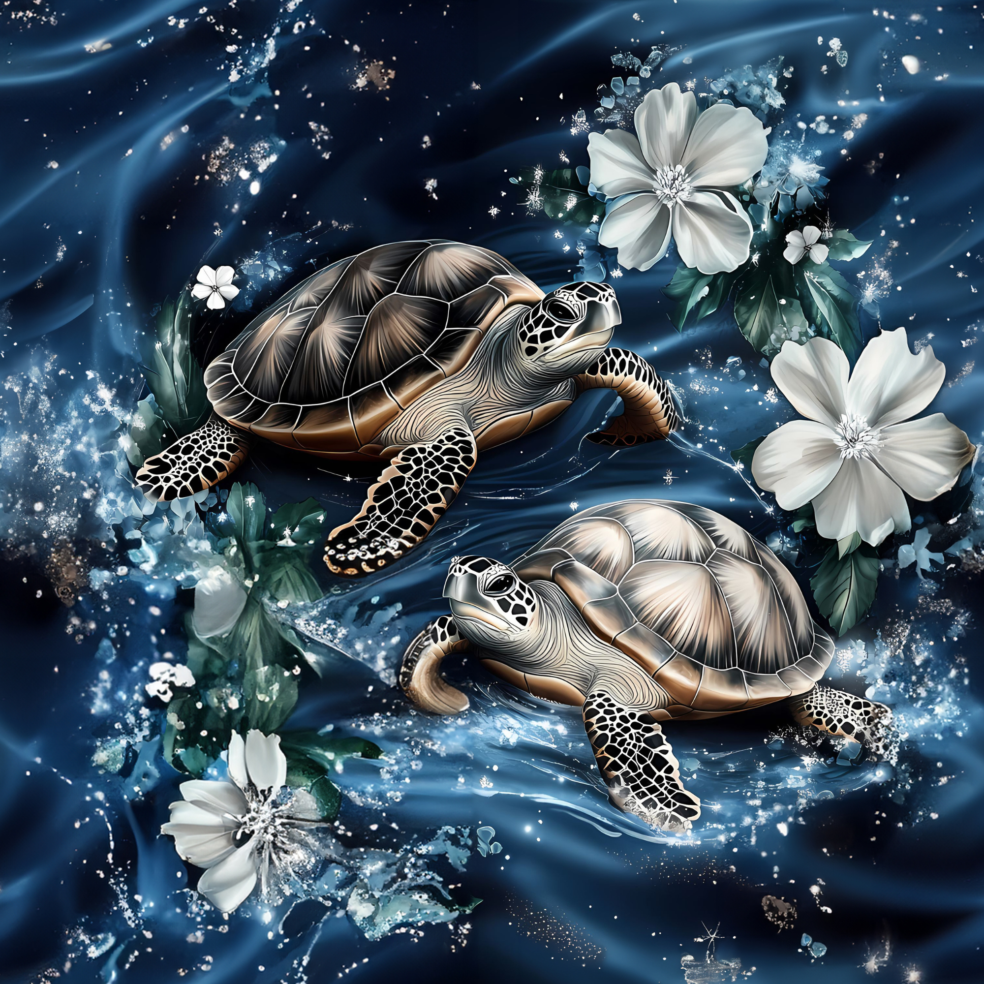 Stoff „Unterwasserwelt“