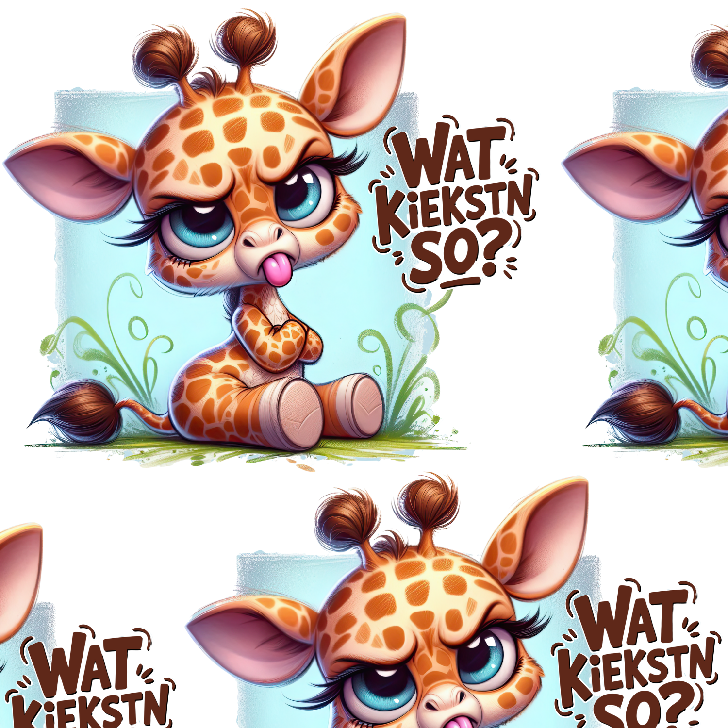 Stoff „Was Kiekstn so“