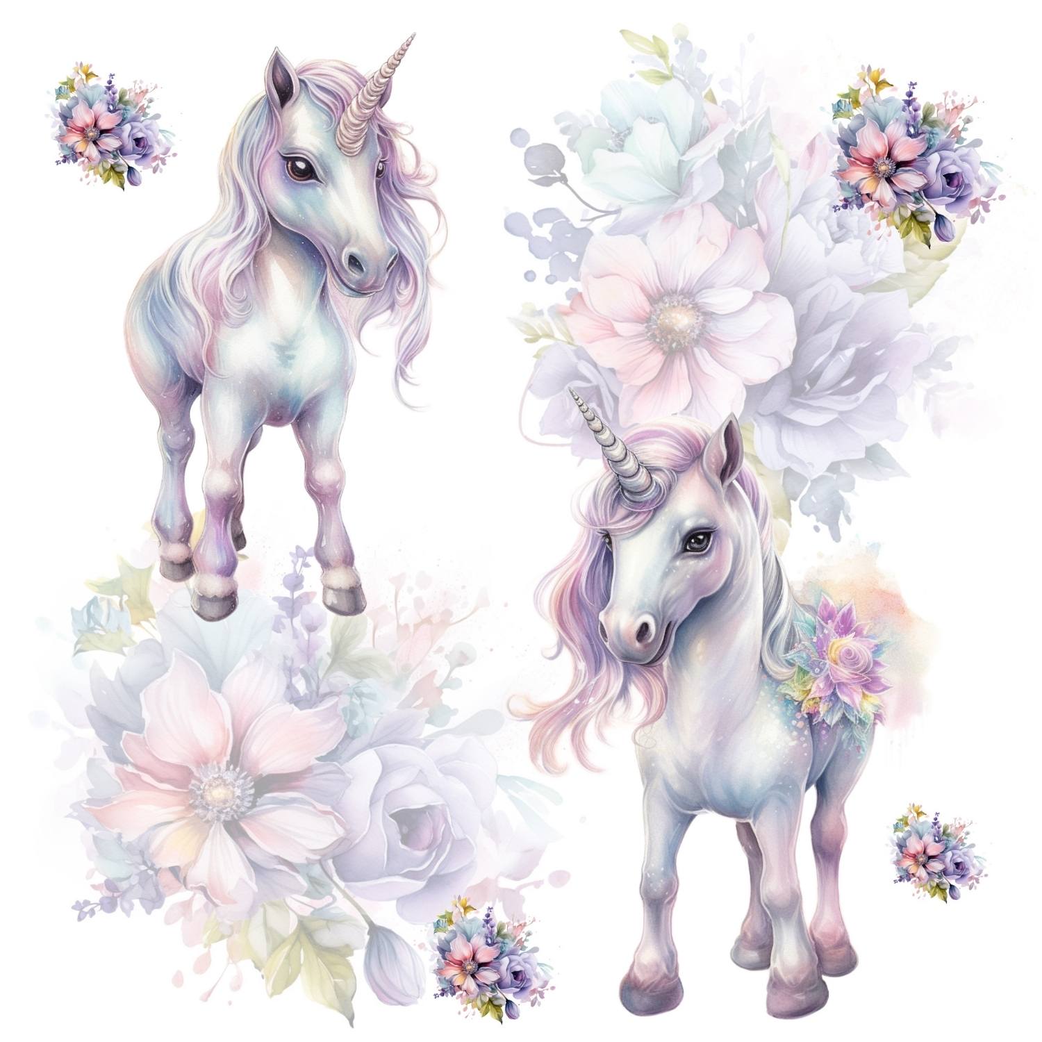 Bio Jersey „Flower Unicorn“
