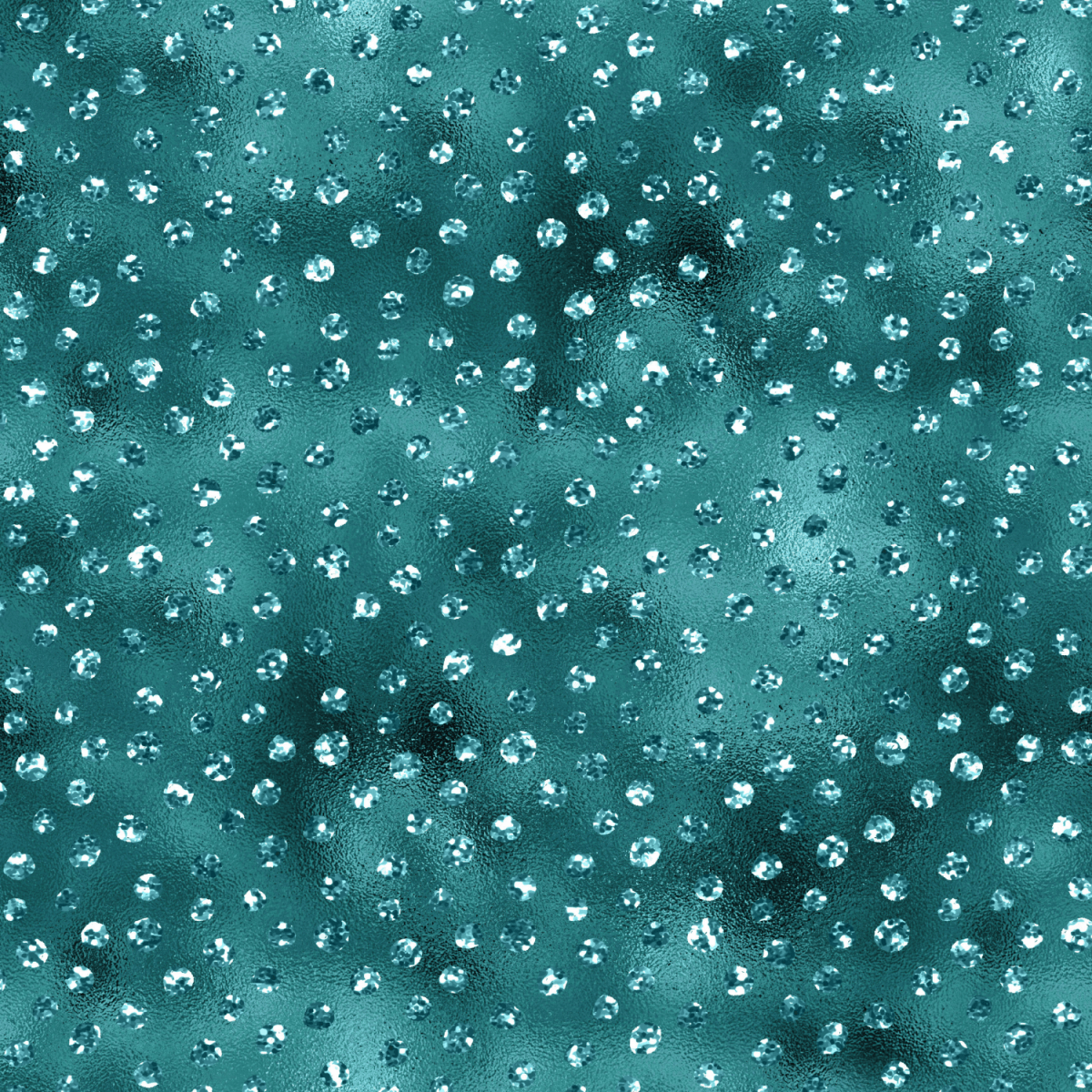 Stoff „Petrol sprencles“ - Crazy Fabrics