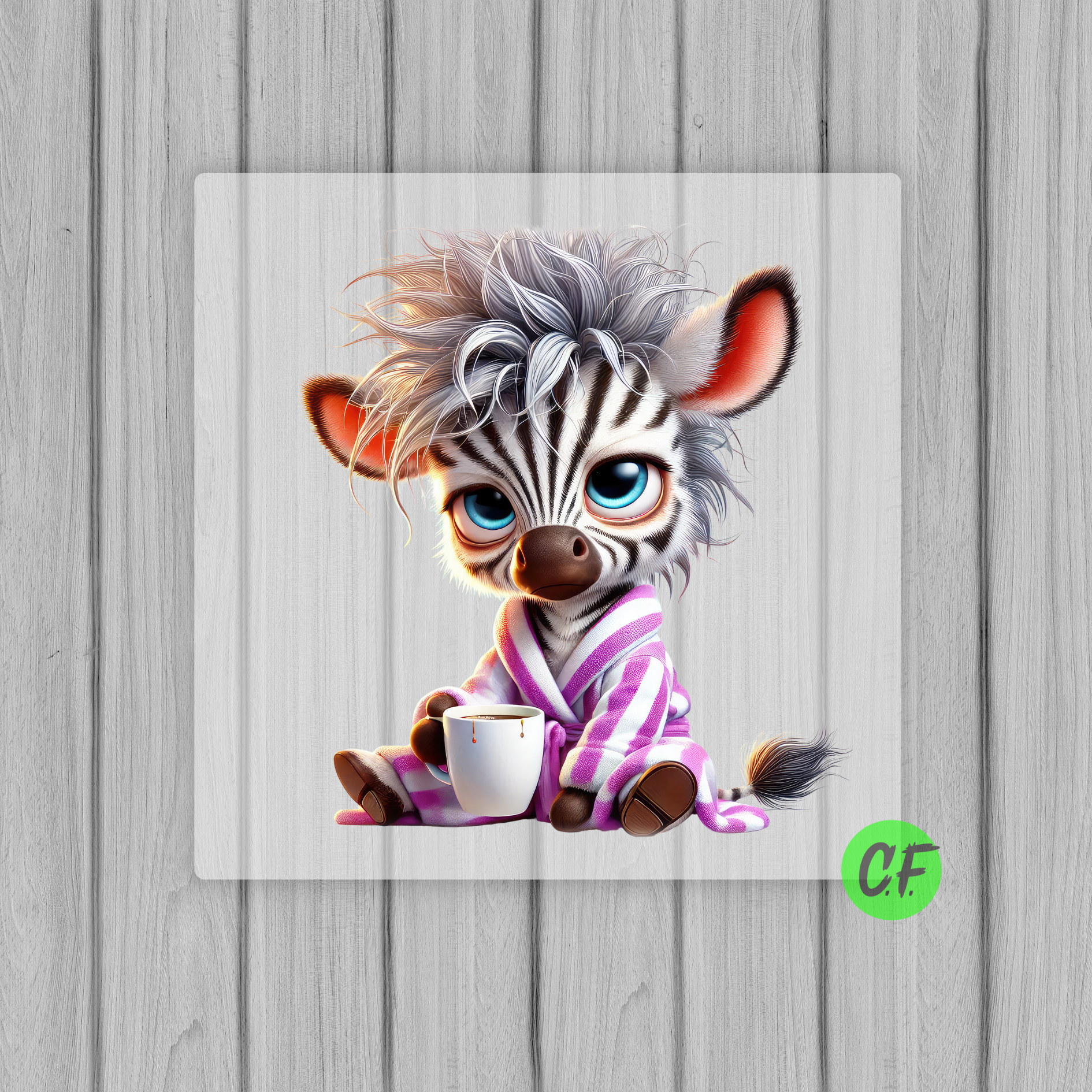 Rub On  „Zebra“