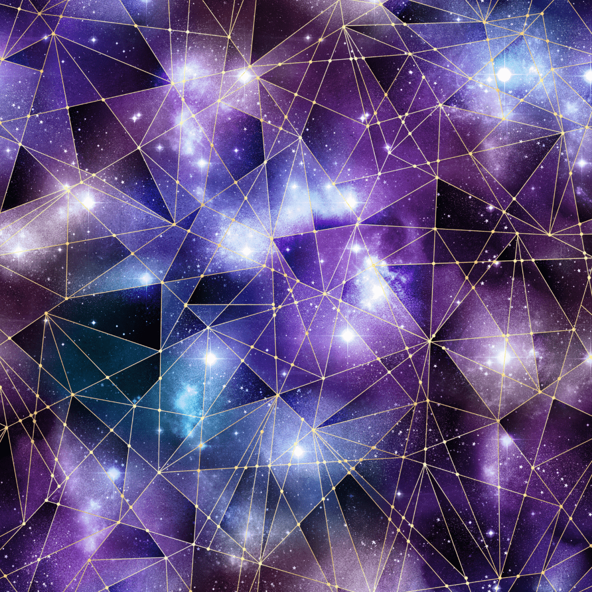 Stoff „Galaxy violet“ - Crazy Fabrics