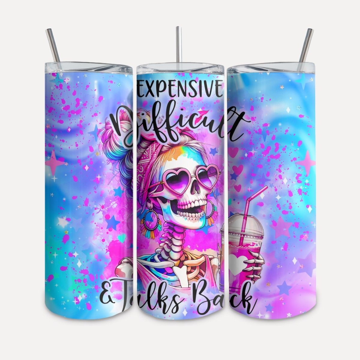 To Go Becher „Expensive diffecult..." - Crazy Fabrics