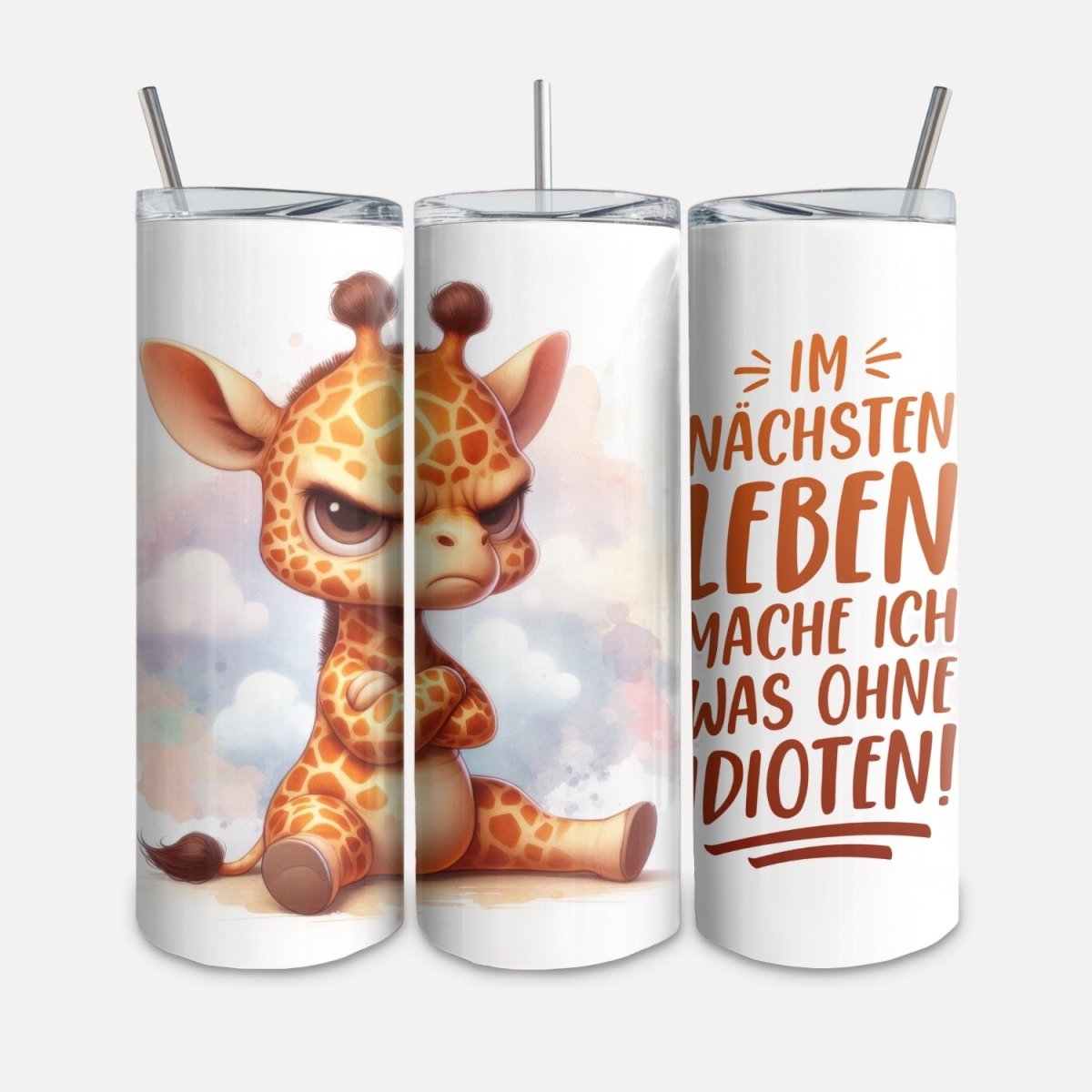 To Go Becher „Im nächsten leben..." - Crazy Fabrics