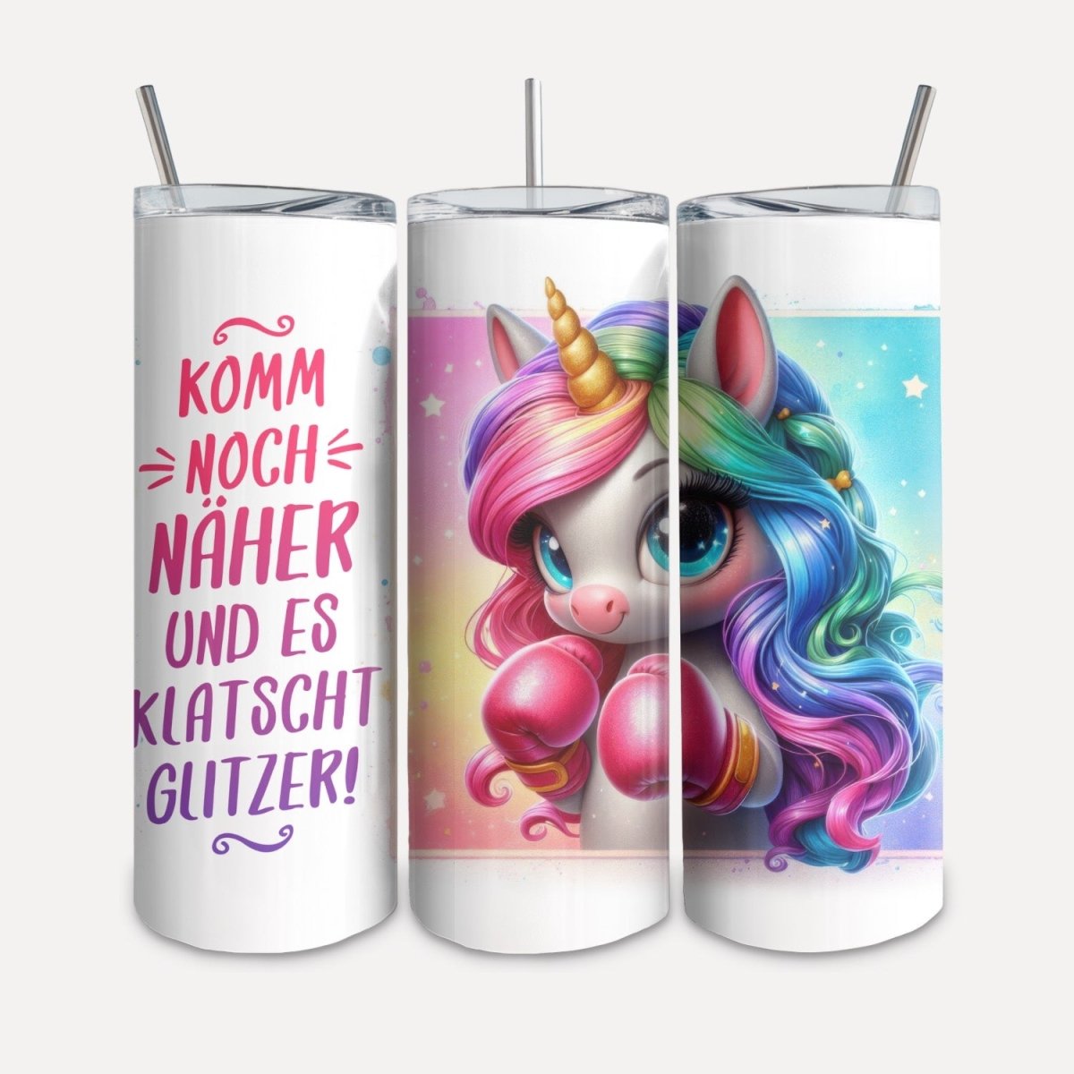 To Go Becher „Komm noch näher..." - Crazy Fabrics