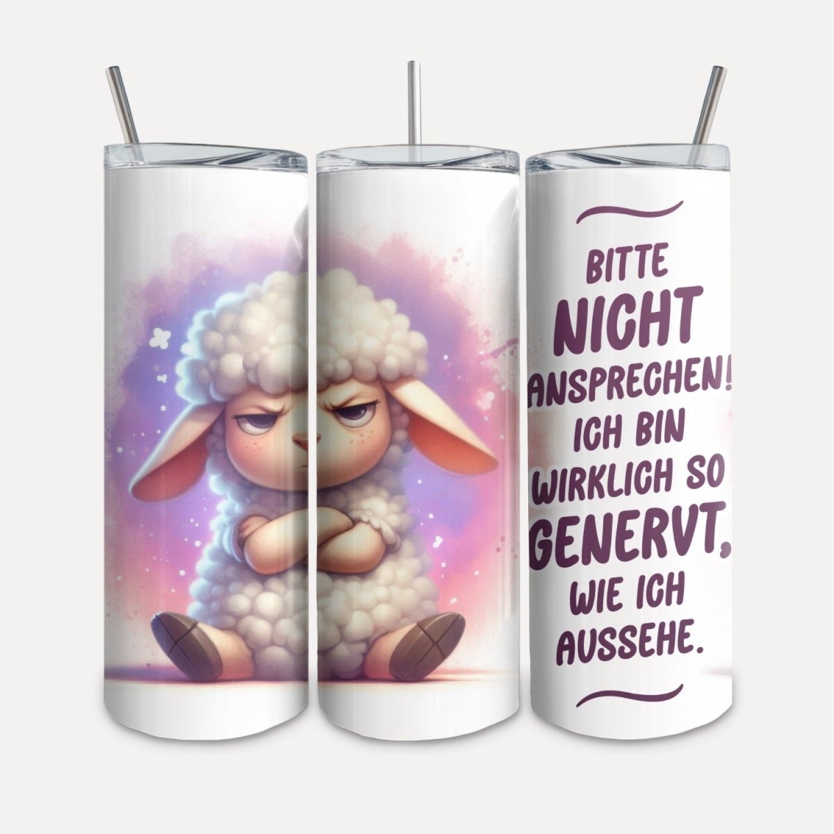 To Go Becher „Ich bin wirklich so genervt..." - Crazy Fabrics