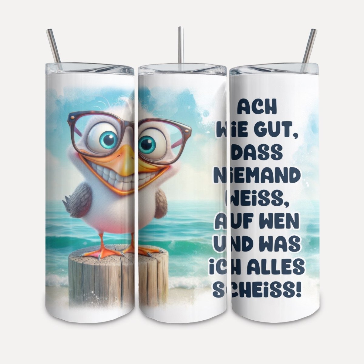 To Go Becher „Ach wie gut,dass niemand weiss" - Crazy Fabrics