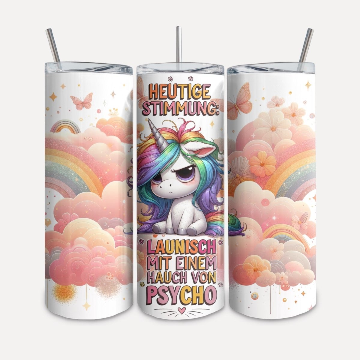 To Go Becher „Heutige Stimmung" - Crazy Fabrics