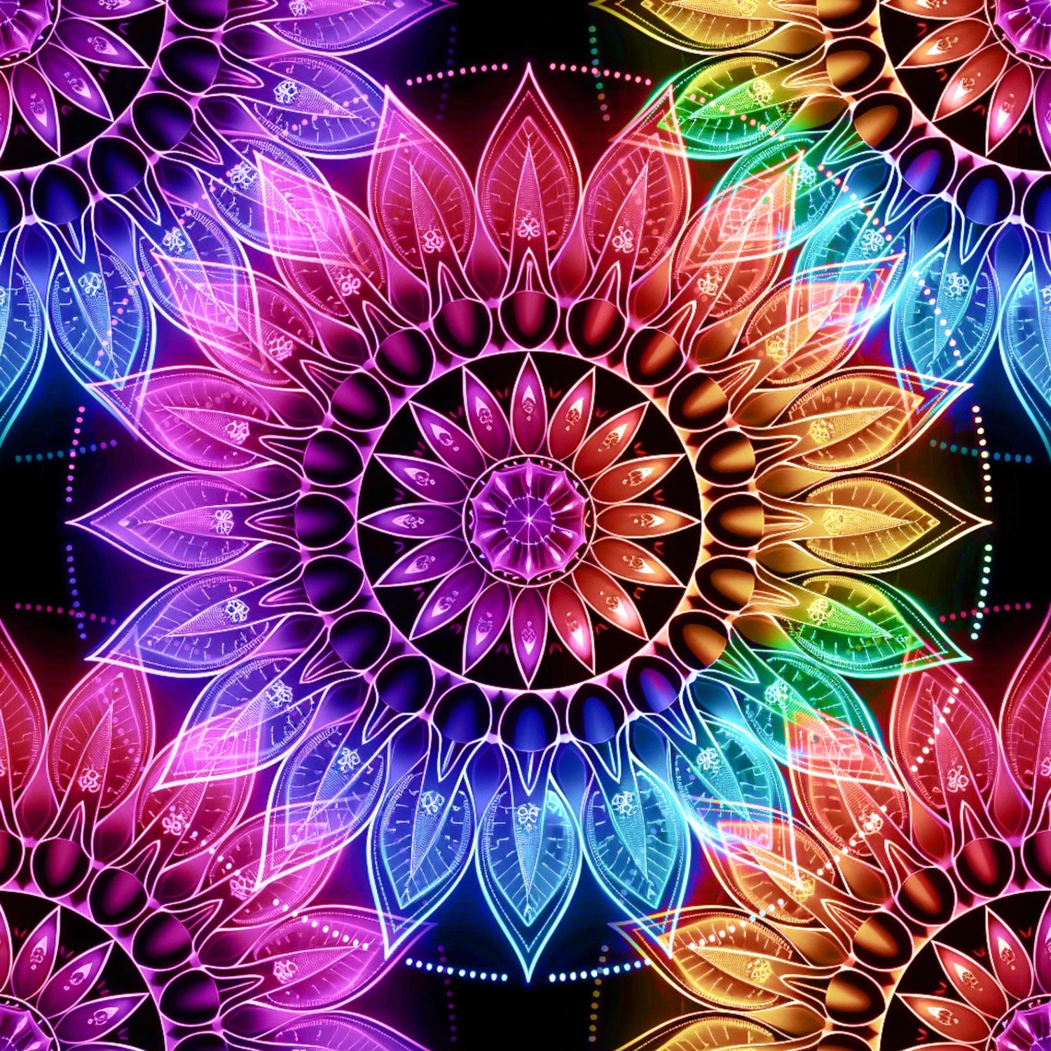 Flauschi „Mandala“