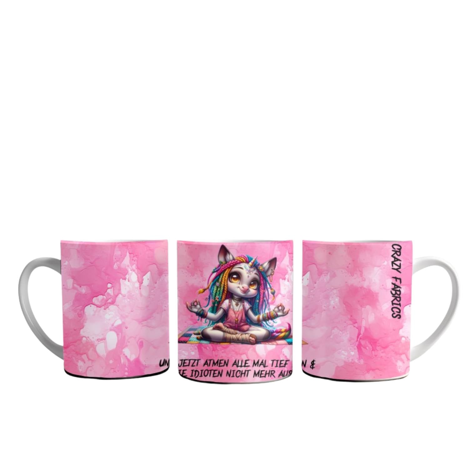 Tasse „Jetzt atmen alle“