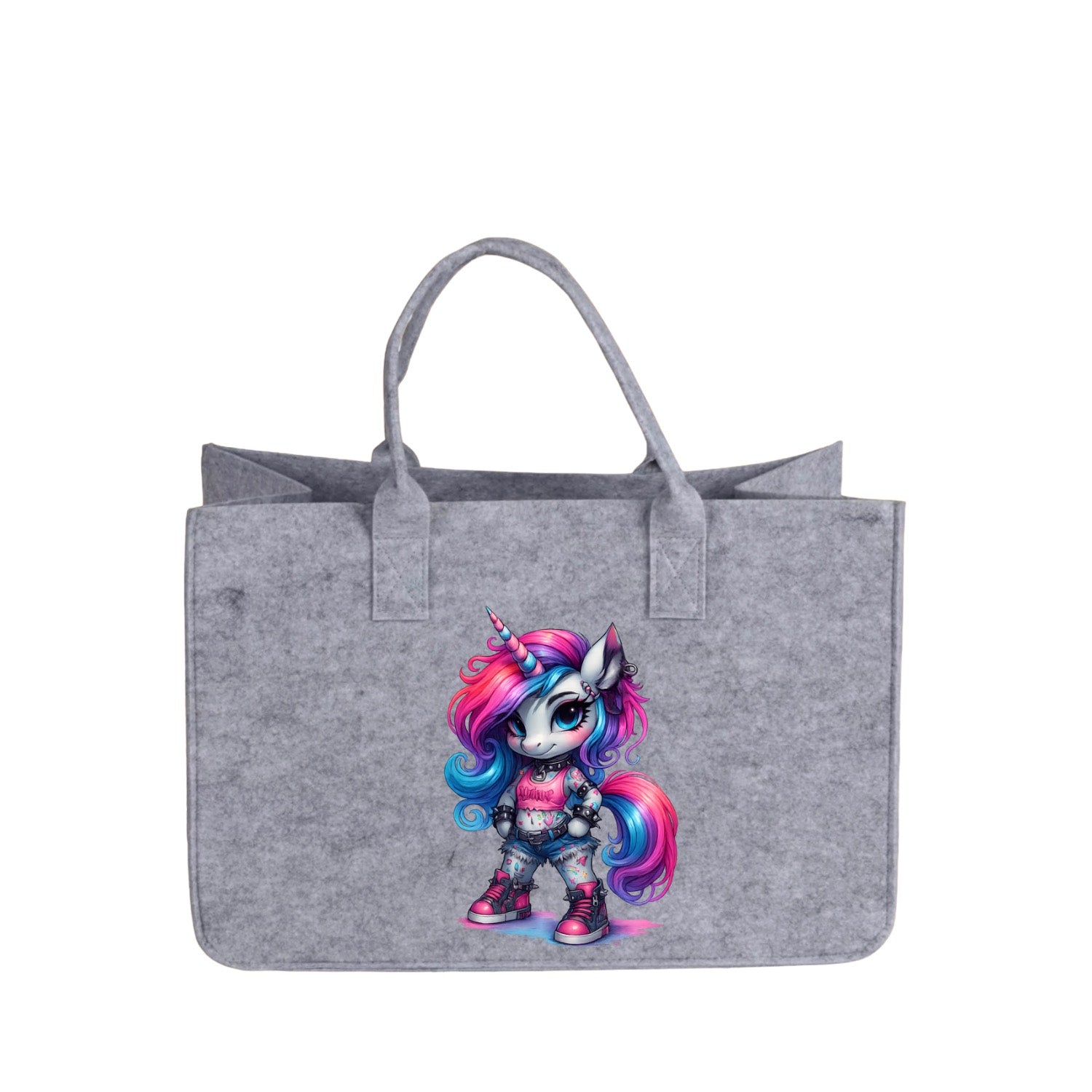Filztasche "crazy Einhorn“