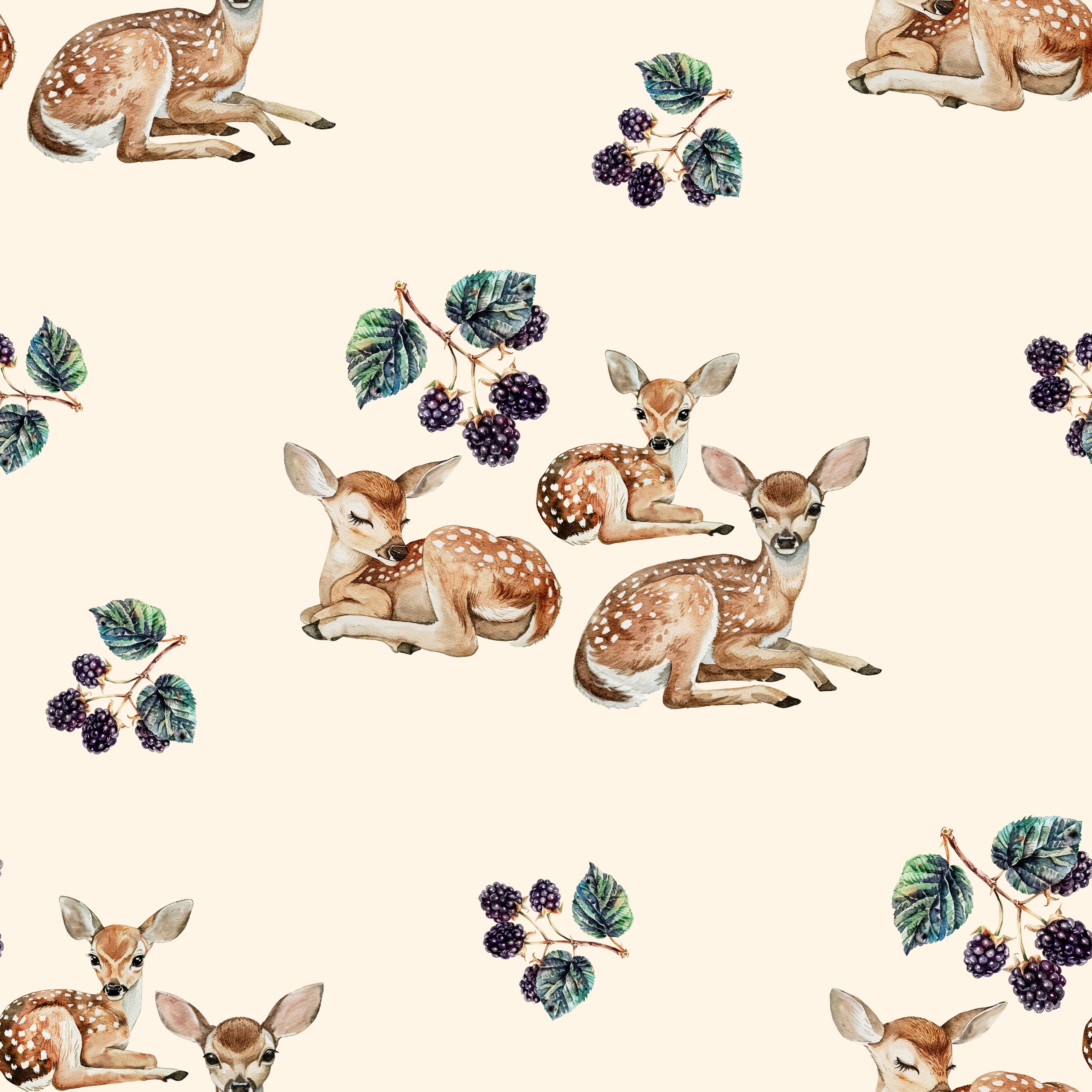 Stoff „Bambi beige“