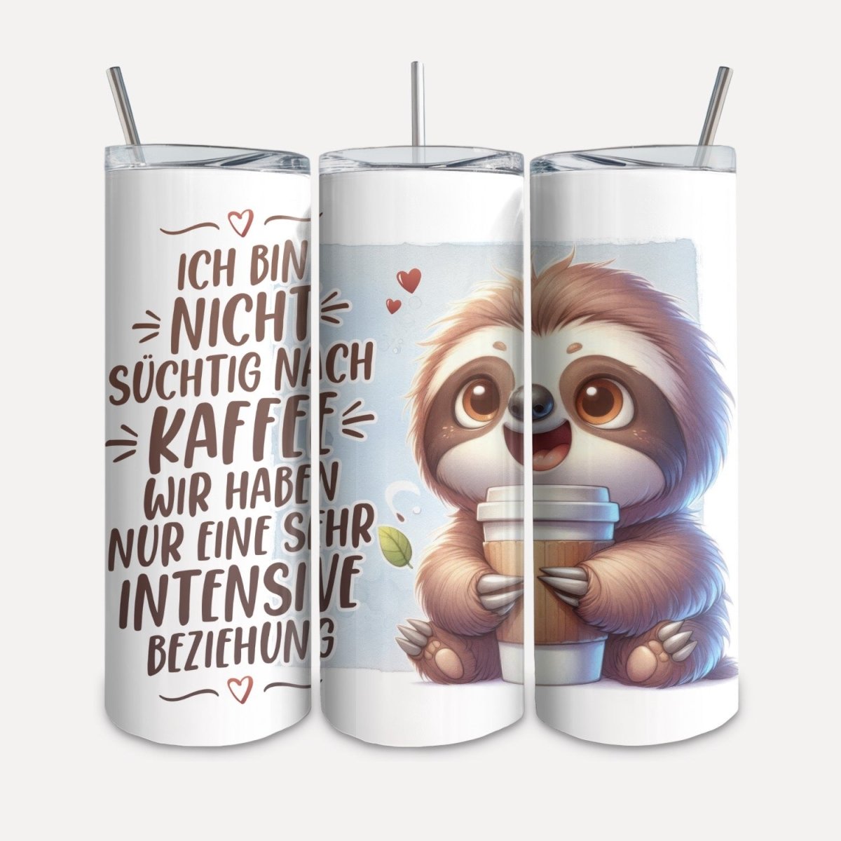 To Go Becher „Ich bin nicht süchtig" - Crazy Fabrics