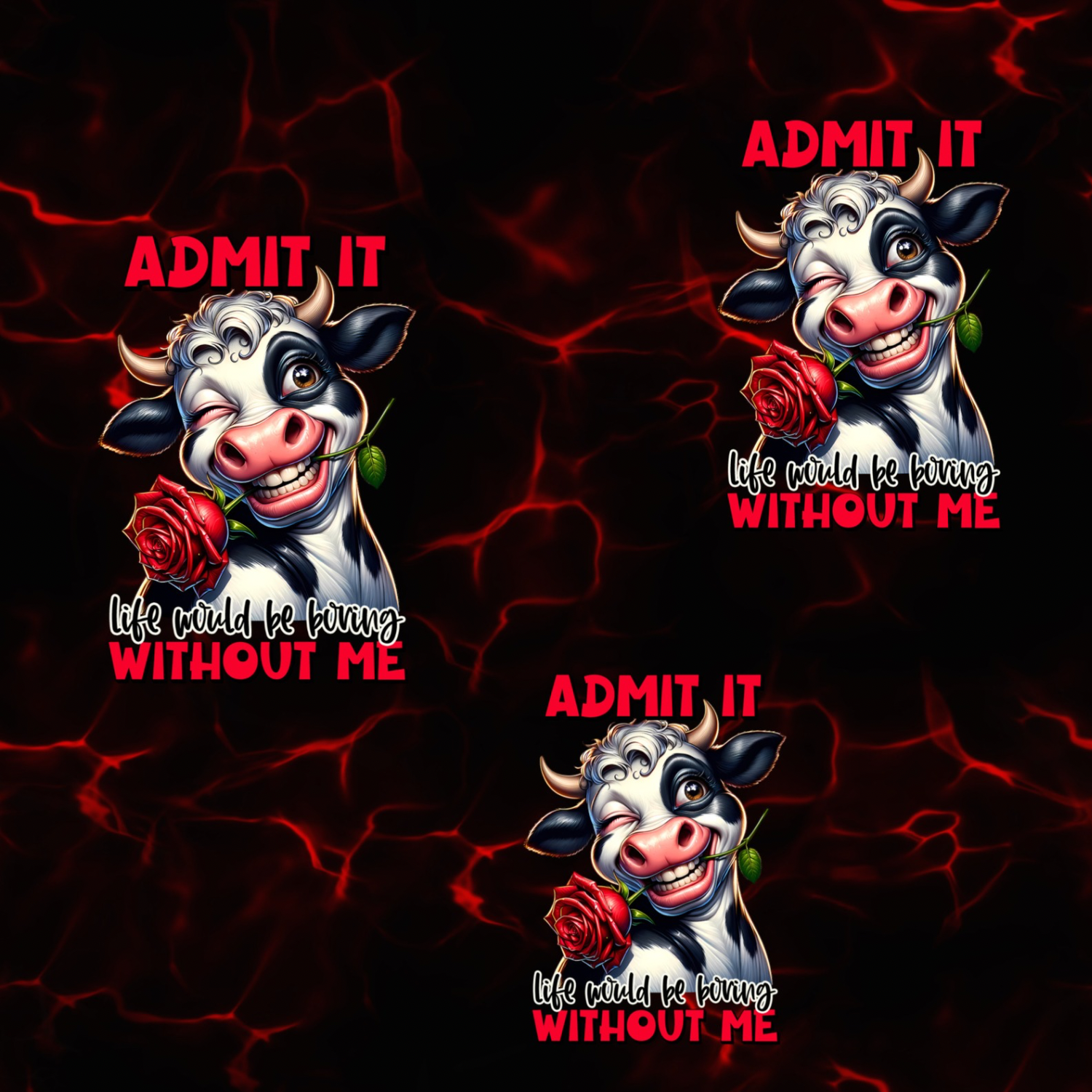 Stoff „Admit it“