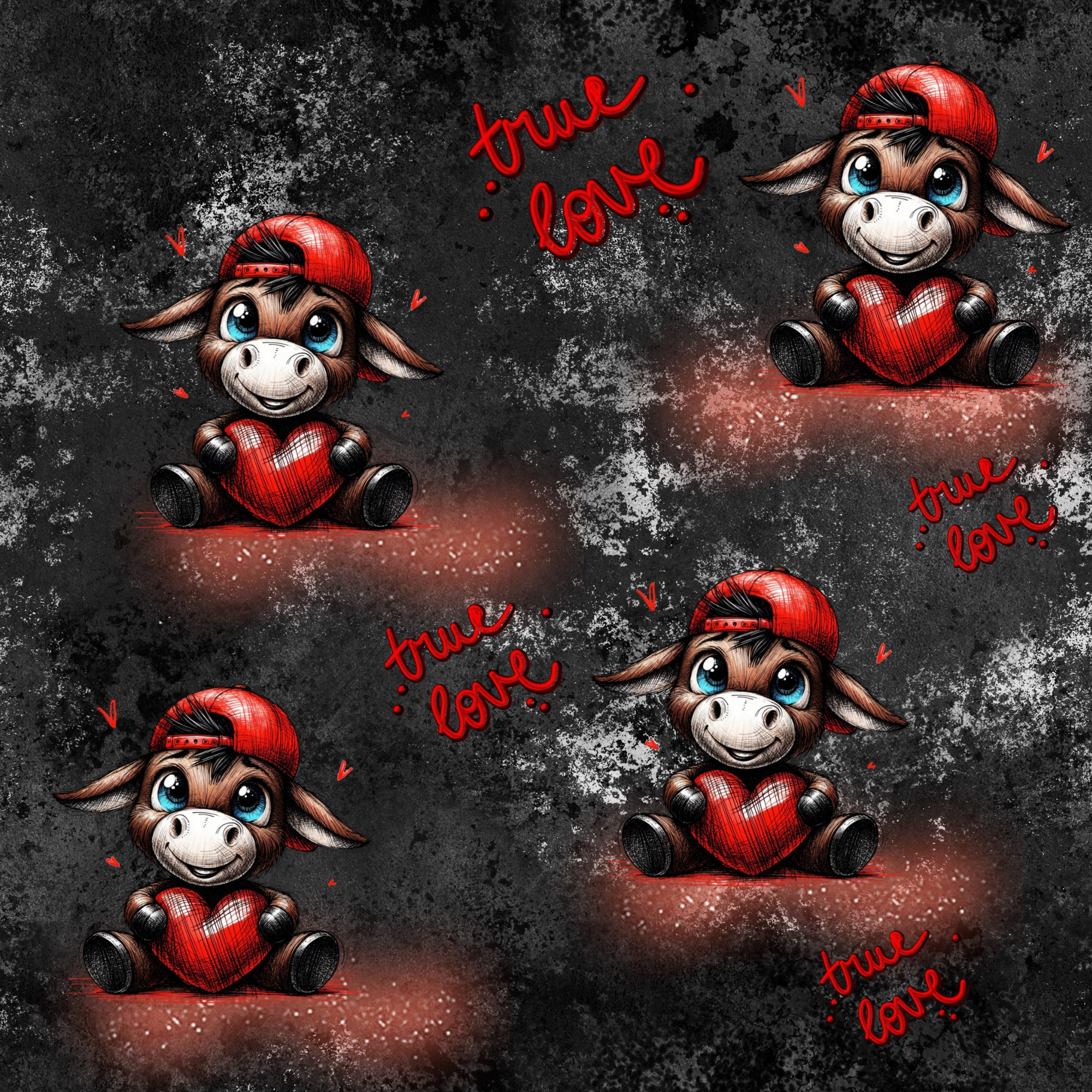 Stoff „True Love“