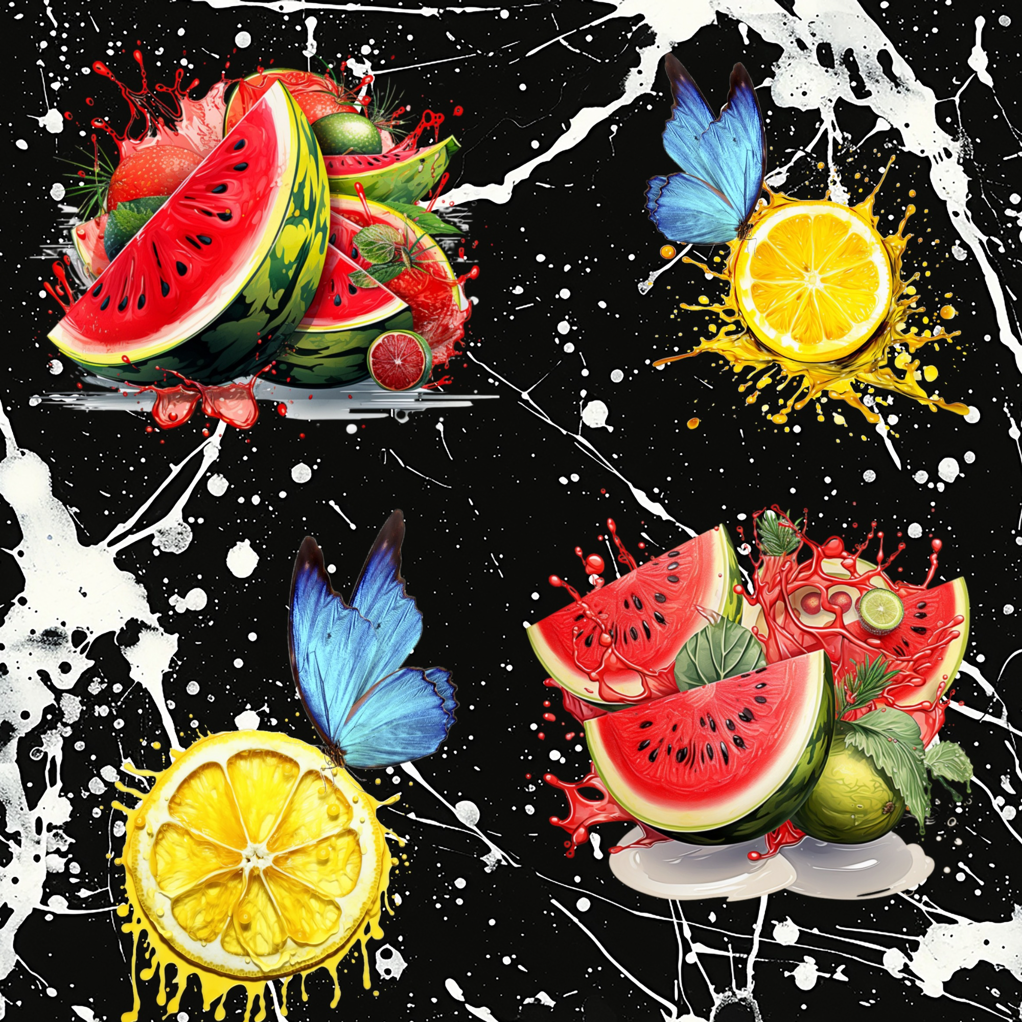 Stoff „Schmetterlingsfrüchte“