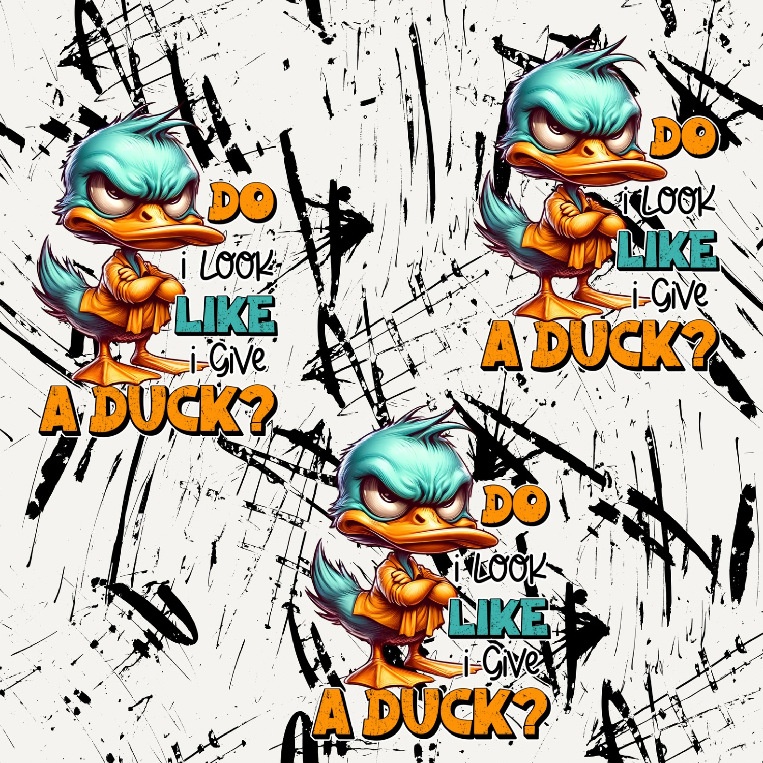Stoff „like a Duck“